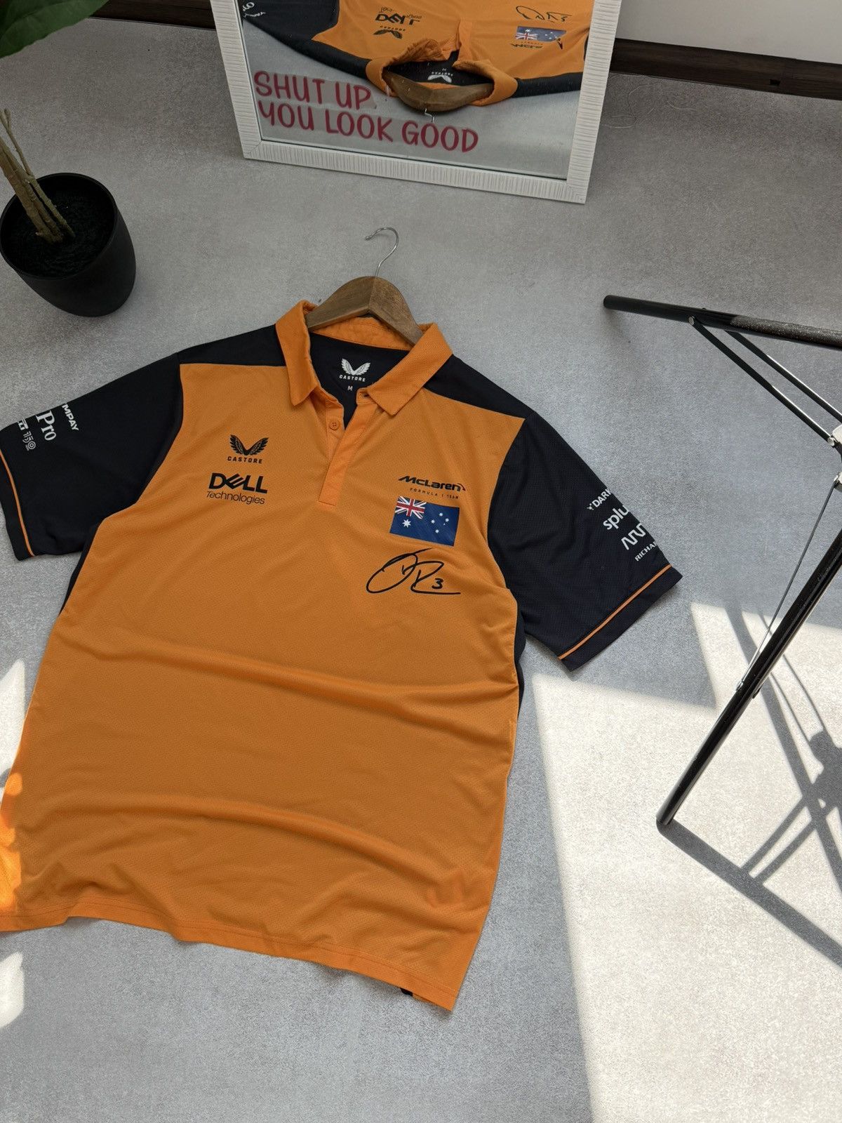 Malcolm McLaren McLaren Castore Formula 1 Team Shirt Mens Polos F1 Racing Size US M / EU 48-50 / 2 - 4 Thumbnail