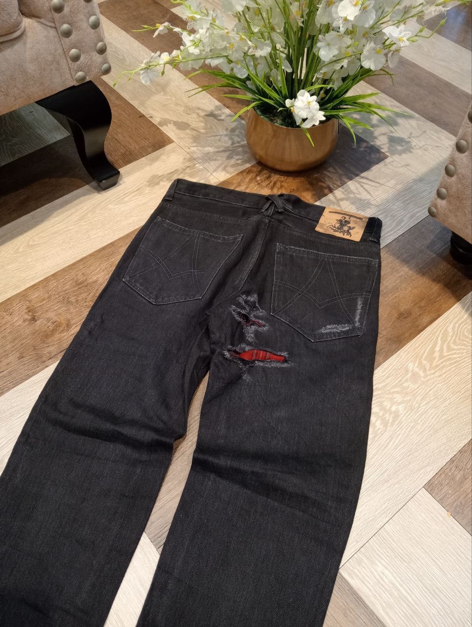 If Six Was Nine PROPAGANDA JOSH ROX JAPAN PUNK SEDITIONARIES JEANS Size US 29 - 14 Thumbnail