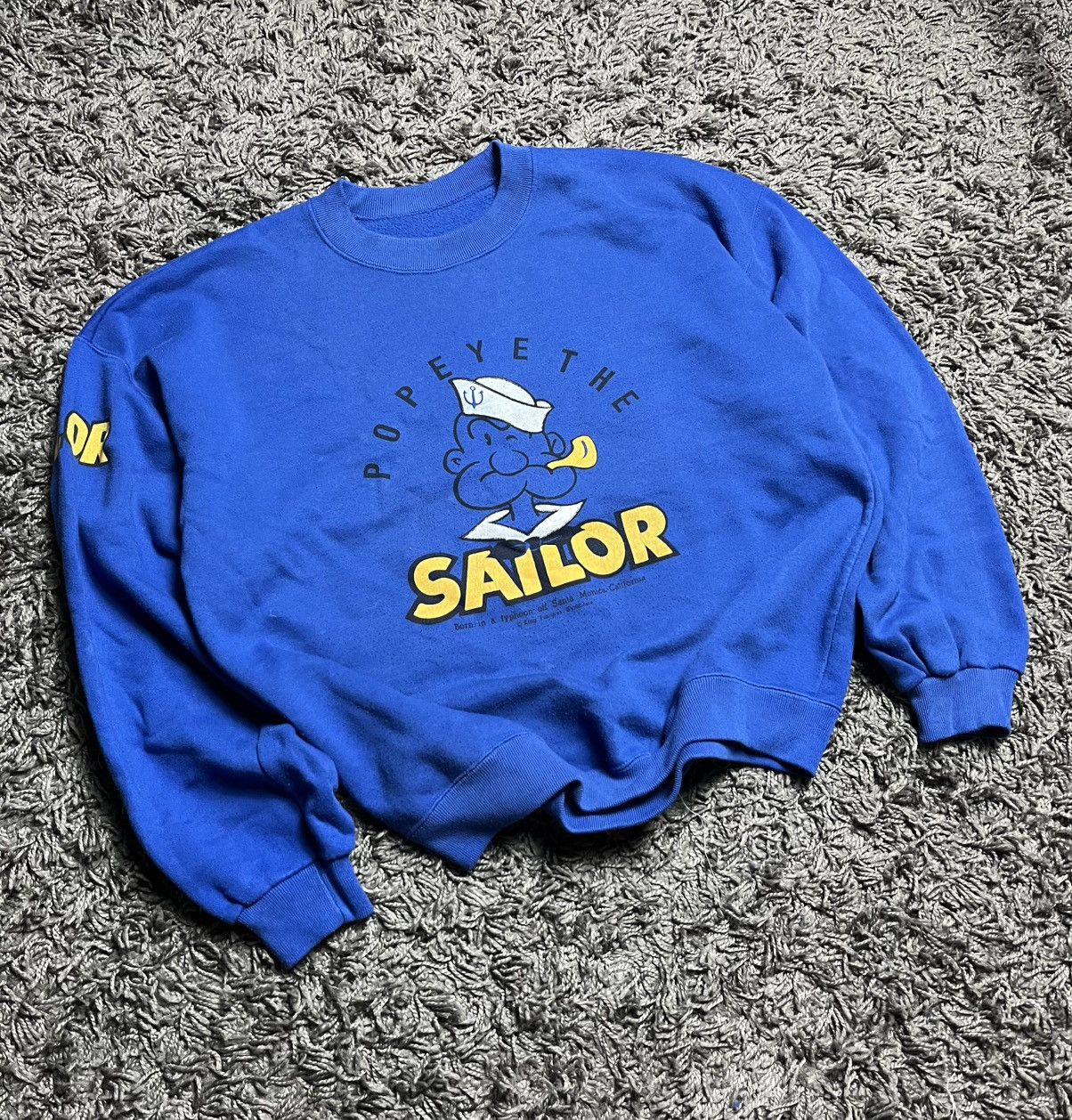 Vintage Vintage Popeye The Sailor Moon Graphic Sweatshirt Features Size US M / EU 48-50 / 2 - 1 Thumbnail