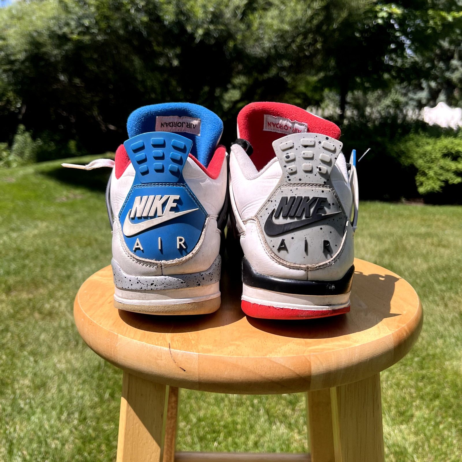 Jordan Brand × Nike Nike Air Jordan 4 Retro SE What The 4 Men's Shoes Size 11.5 Size US 11.5 / EU 44-45 - 6 Thumbnail