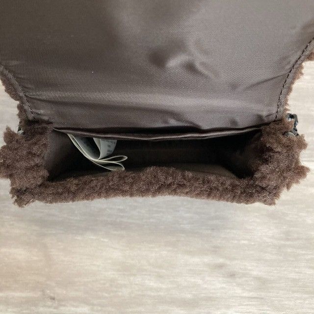 Bape BAPE BABY MILO STORE FAUX SHERPA FUR MINI Shoulder Pouch APE Size ONE SIZE - 4 Thumbnail