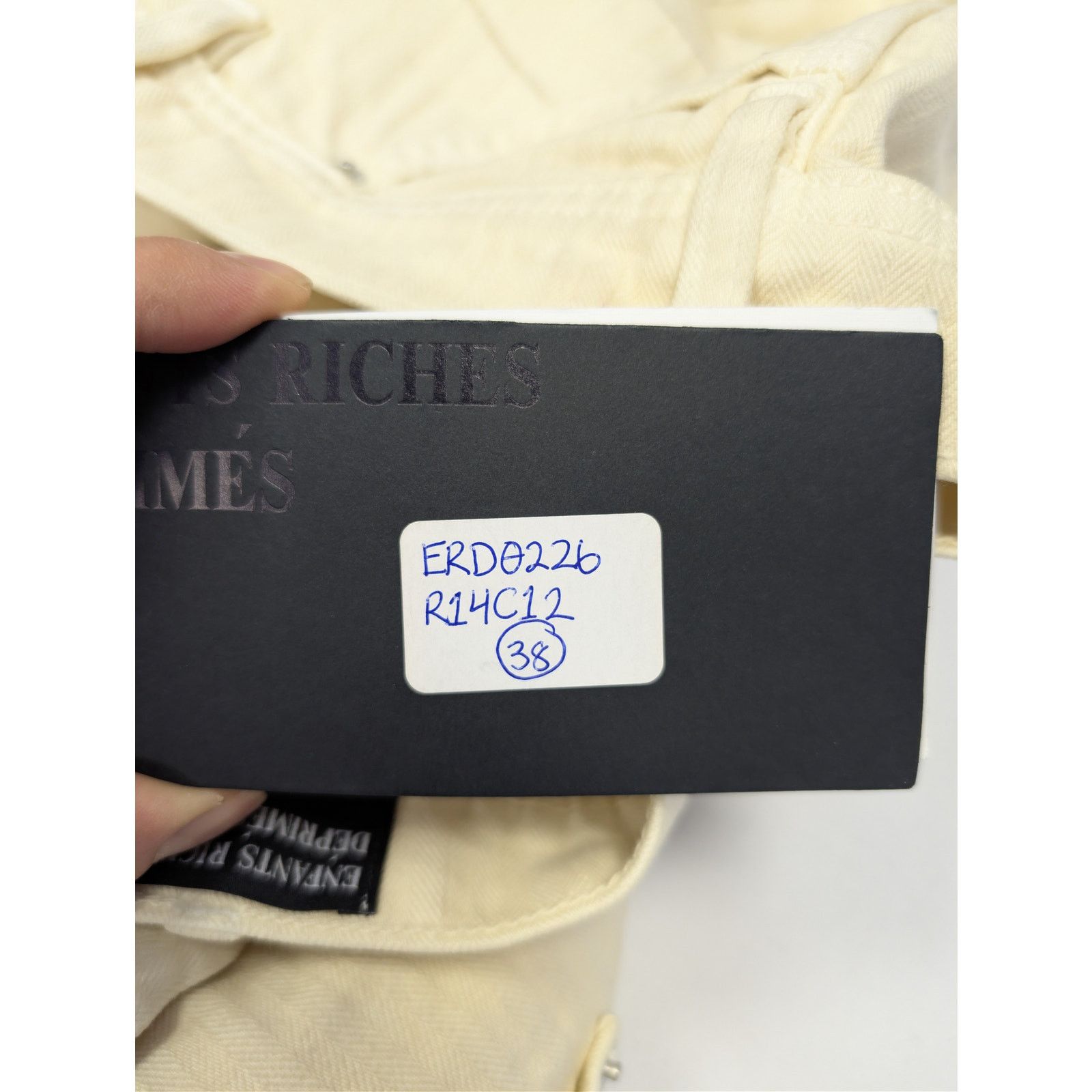 Enfants Riches Deprimes o1rshd1 Double Knee Paint Pants in white Size US 38 / EU 54 - 22 Thumbnail