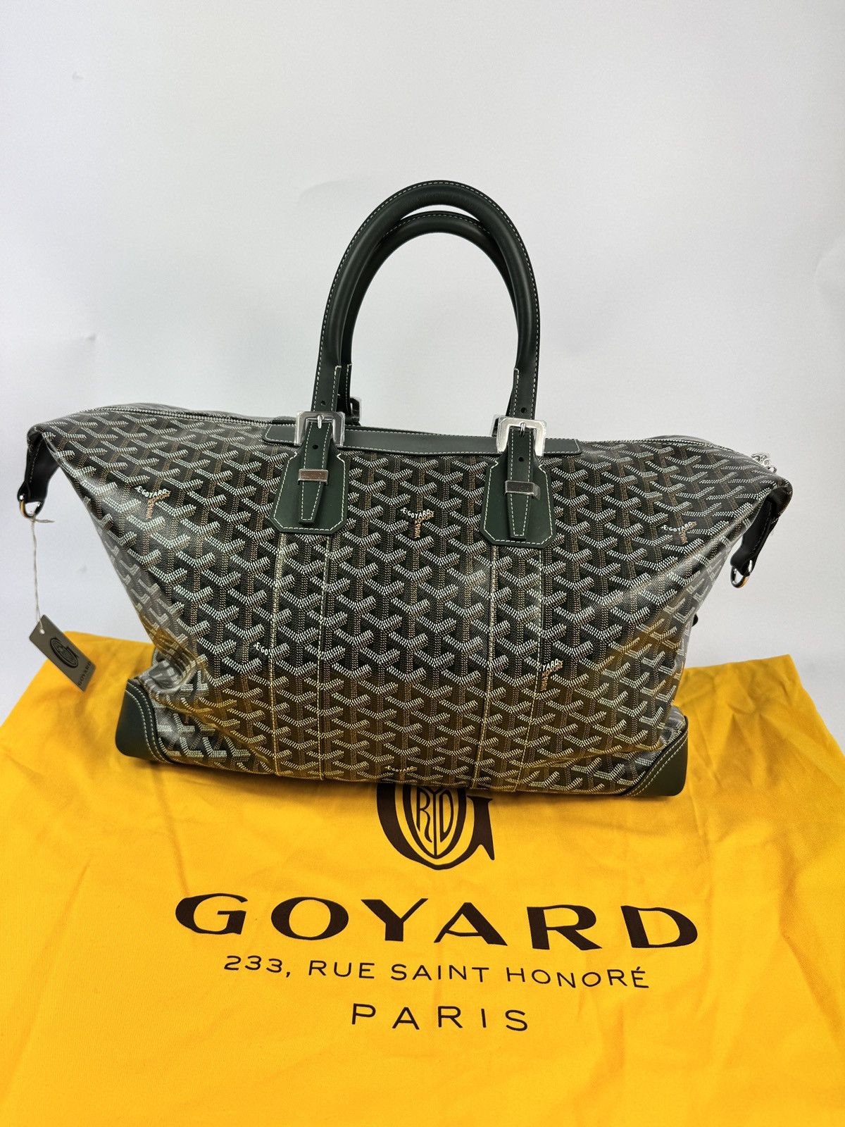 Goyard BOWLING 45 BAG *LIMITED EDITION 2025* DARK GREEN Size ONE SIZE - 6 Thumbnail