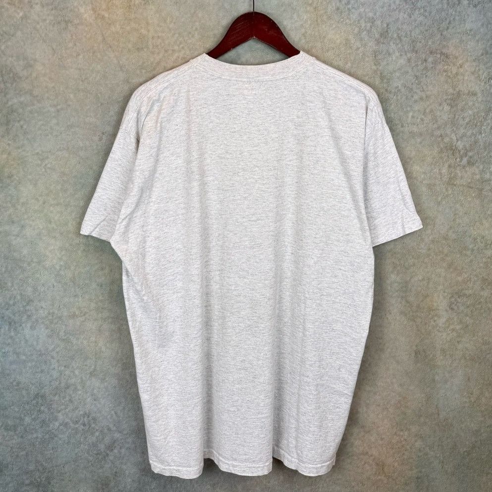 Tultex × Vintage VTG 90s US Navy T Shirt Sz XL Gray Military Single Stitch Size US XL / EU 56 / 4 - 3 Thumbnail