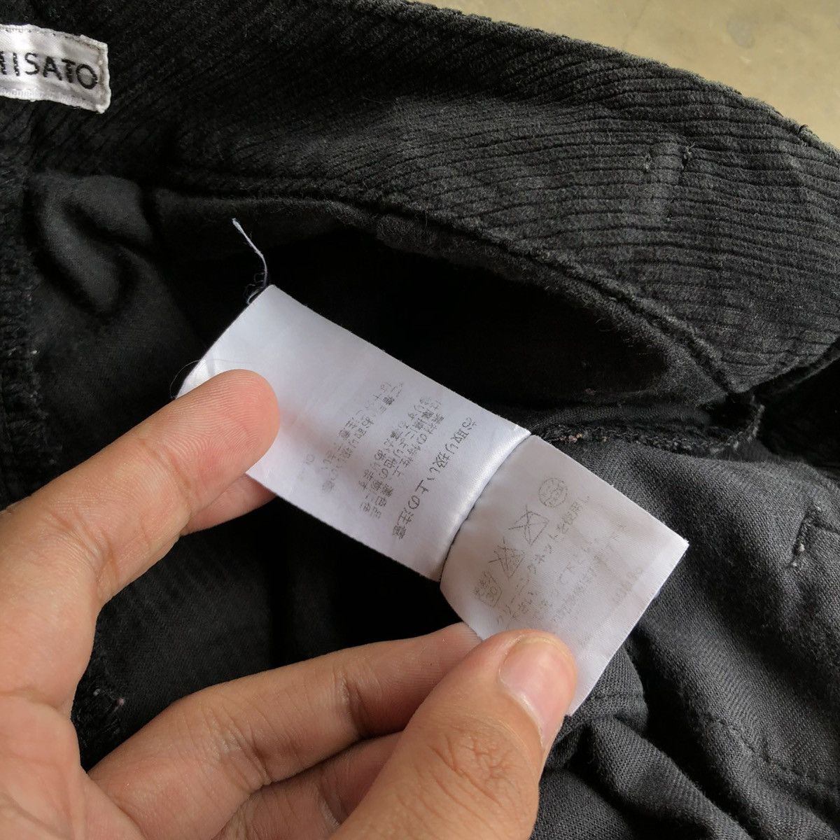 Issey Miyake 2000s Tsumori Chisato by Issey Miyake Corduroy Pants Black Size US 29 - 15 Thumbnail