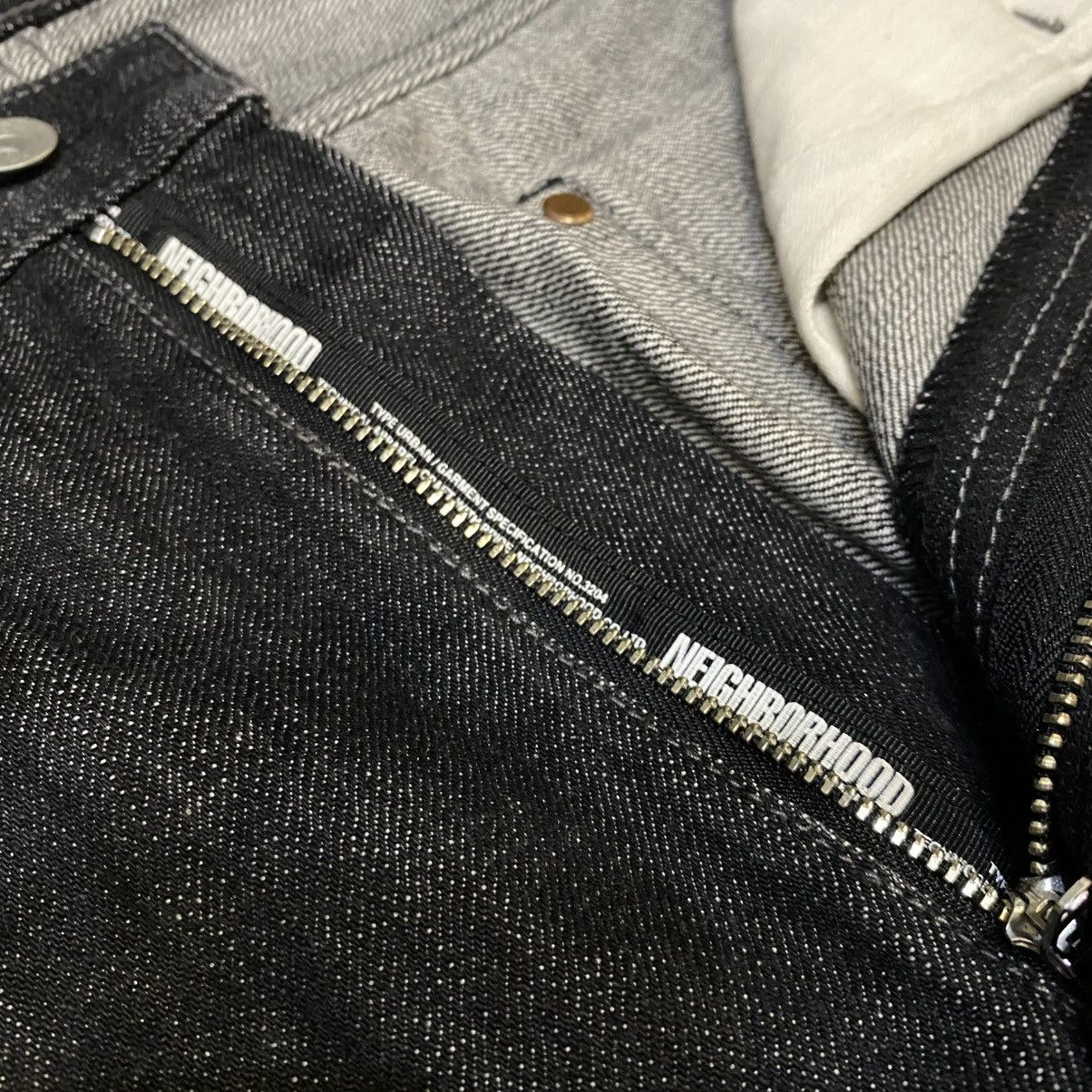 Japanese Brand × Neighborhood Neighborhood Rigid Narrow Denim 14oz Japan Selvedge Size US 30 / EU 46 - 8 Thumbnail