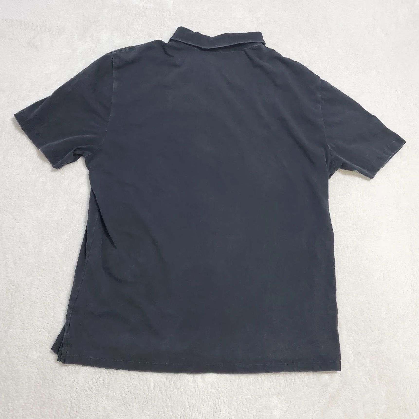 Vintage Robert Barakett Polo Shirt Men 2XL Black Kentville Cotton Short Sleeve Polo Shirt Mens Size US XXL / EU 58 / 5 - 2 Thumbnail