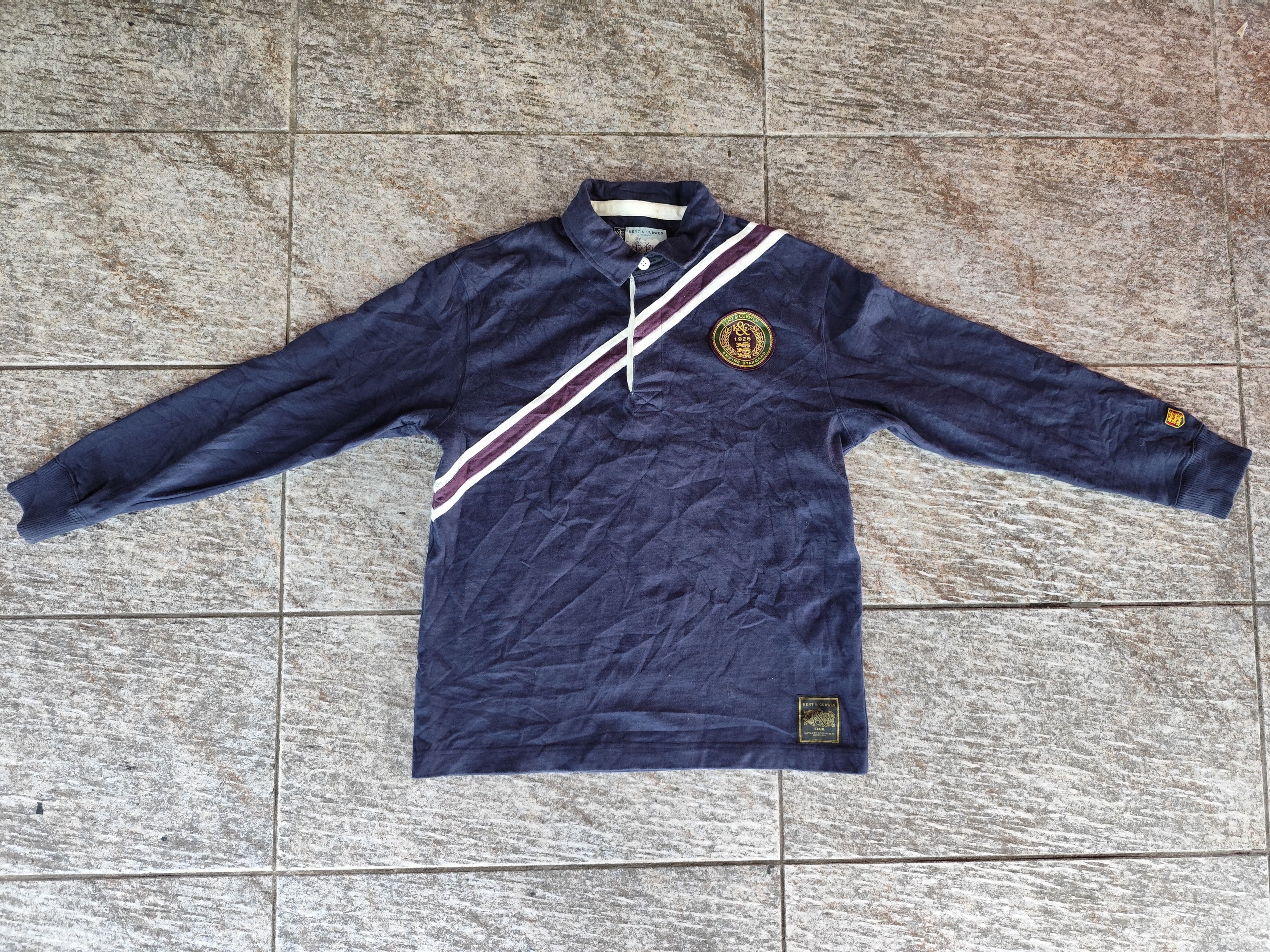 Vintage kent & curwen rugby shirt