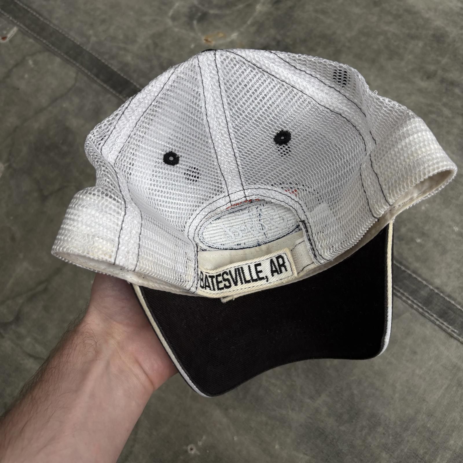 NASCAR Vintage Y2K Mark Martin Ford NASCAR Embroidered Trucker Hat Size ONE SIZE - 2 Thumbnail
