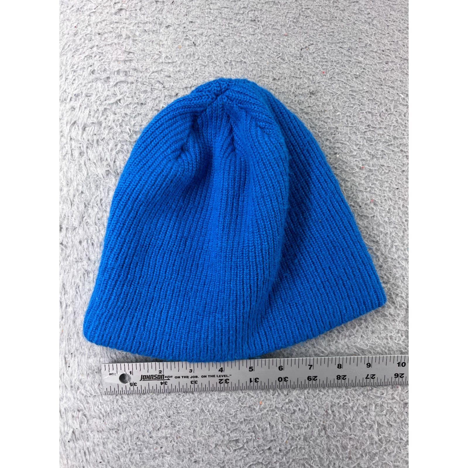 Vintage Connectyle Beanie Hat Adult One Size Blue Knit 100% Acrylic Winter Snow Ski Beanie Mens Womens Unisex Size ONE SIZE - 2 Thumbnail