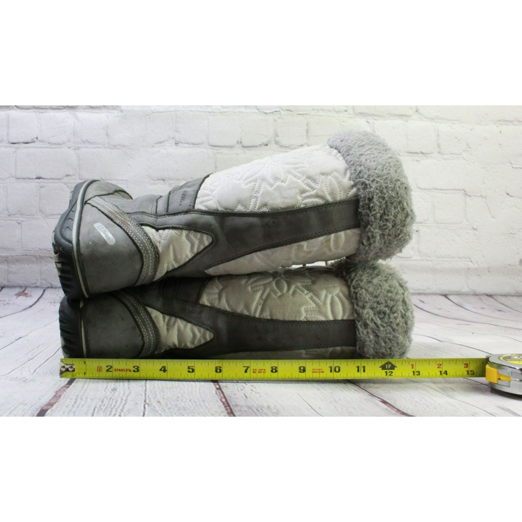 L.L. Bean × Leather LL Bean Womens Waterproof Insulated Knee High Winter Boots Size US 6.5 / IT 36.5 - 6 Thumbnail