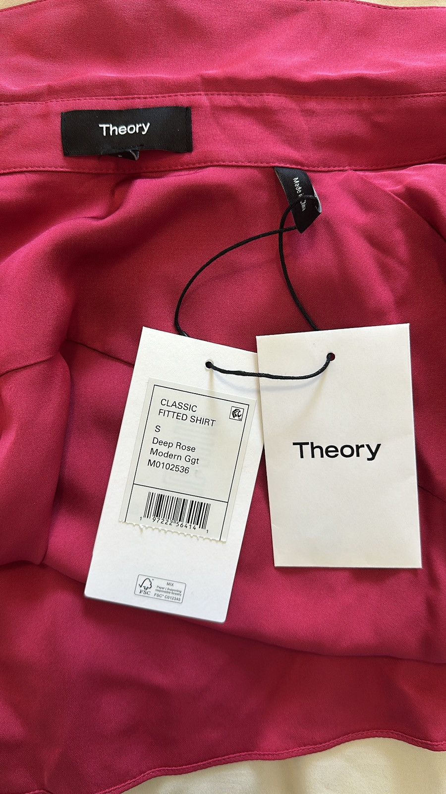 Theory Theory Blouse Size S / US 4 / IT 40 - 5 Thumbnail