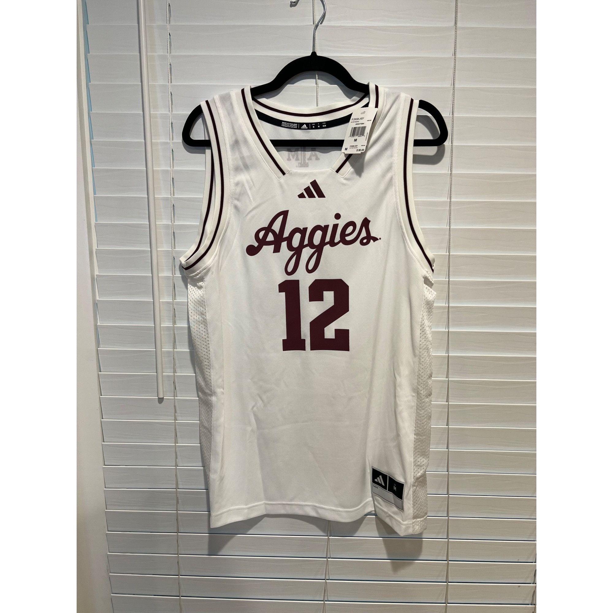 Adidas Adidas Texas A&M Aggies Swingman Jersey - NWT - Size 2XL Size US XXL / EU 58 / 5 - 2 Thumbnail