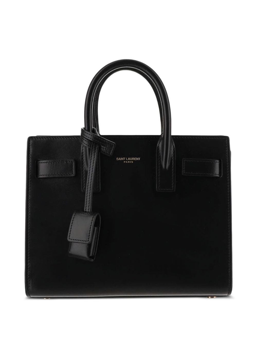Saint Laurent Paris SAC DE JOUR NANO LEATHER HANDBAG Size ONE SIZE - 1 Thumbnail