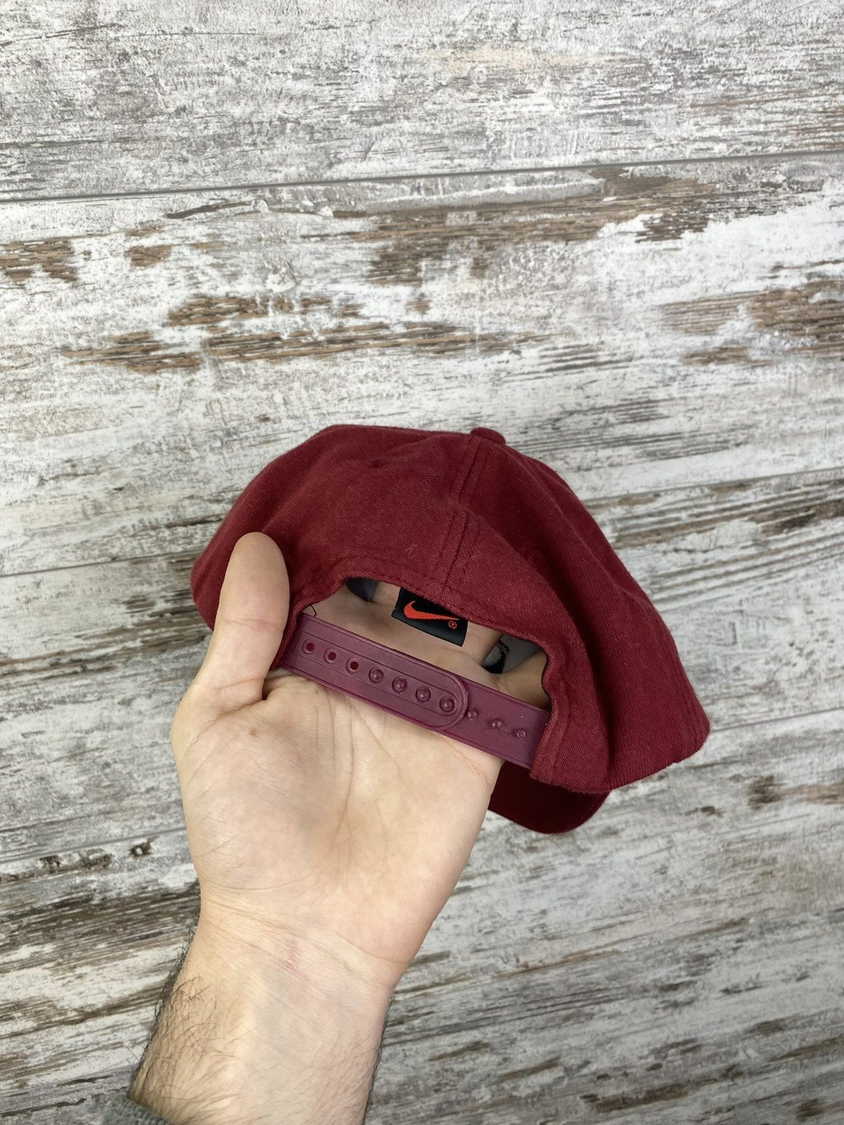 Nike × Vintage Mens Vintage Nike big logo hats cap hat y2k rare swoosh acg Size ONE SIZE - 4 Thumbnail