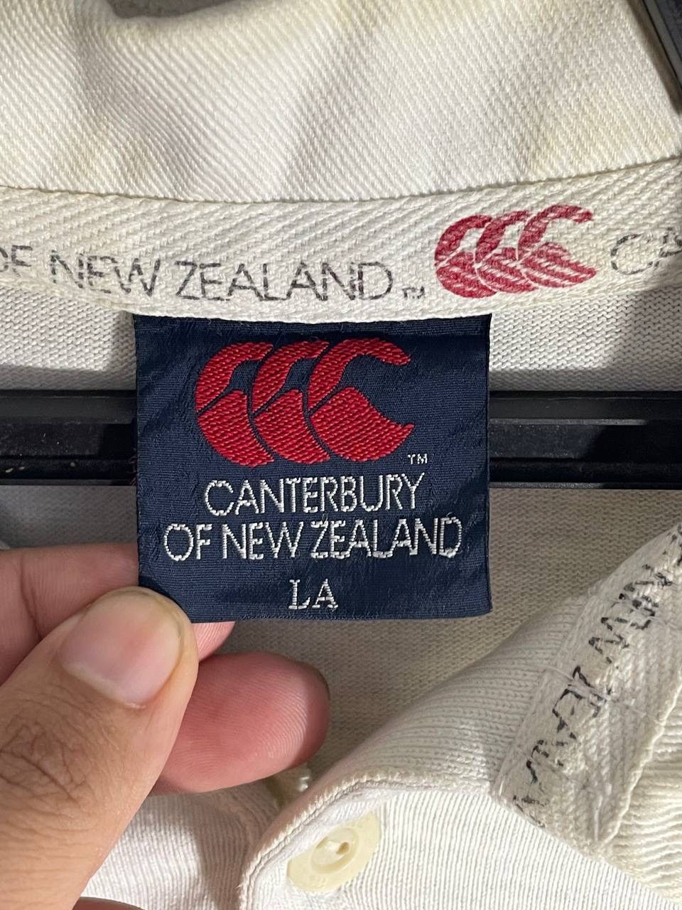 Canterbury of New Zealand Vintage 90s canterbury rugby shirts size L Size US L / EU 52-54 / 3 - 6 Thumbnail