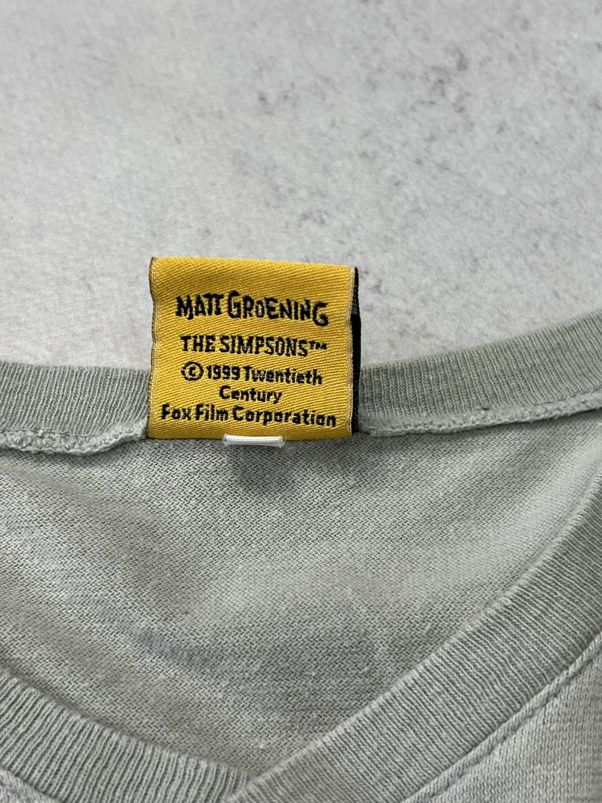 The Simpsons VTG 1999 The Simpsons "Born To Ride" Size US L / EU 52-54 / 3 - 8 Thumbnail