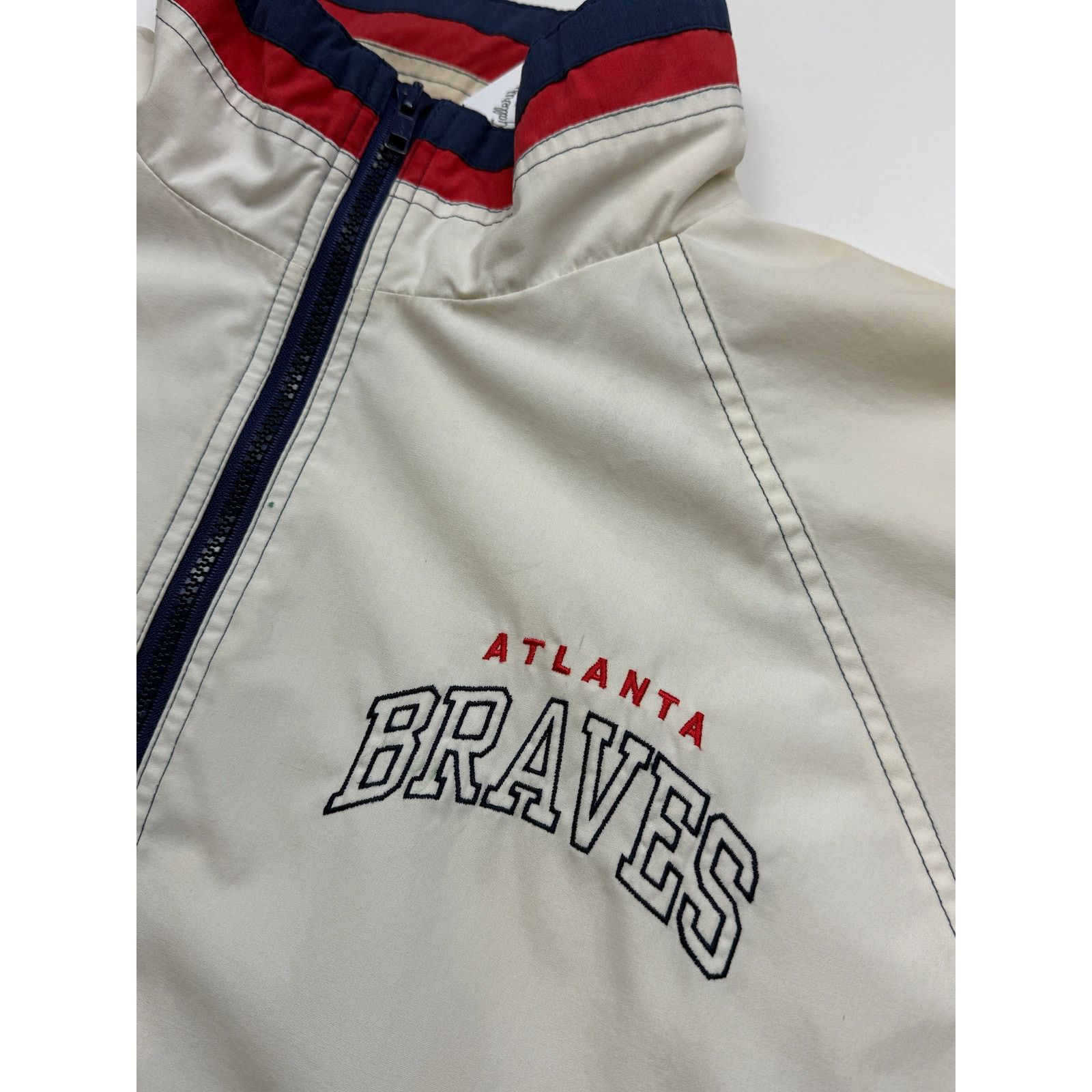 Vintage Vintage 90s Atlanta Braves MLB Starter Jacket Size XL Size US XL / EU 56 / 4 - 4 Thumbnail