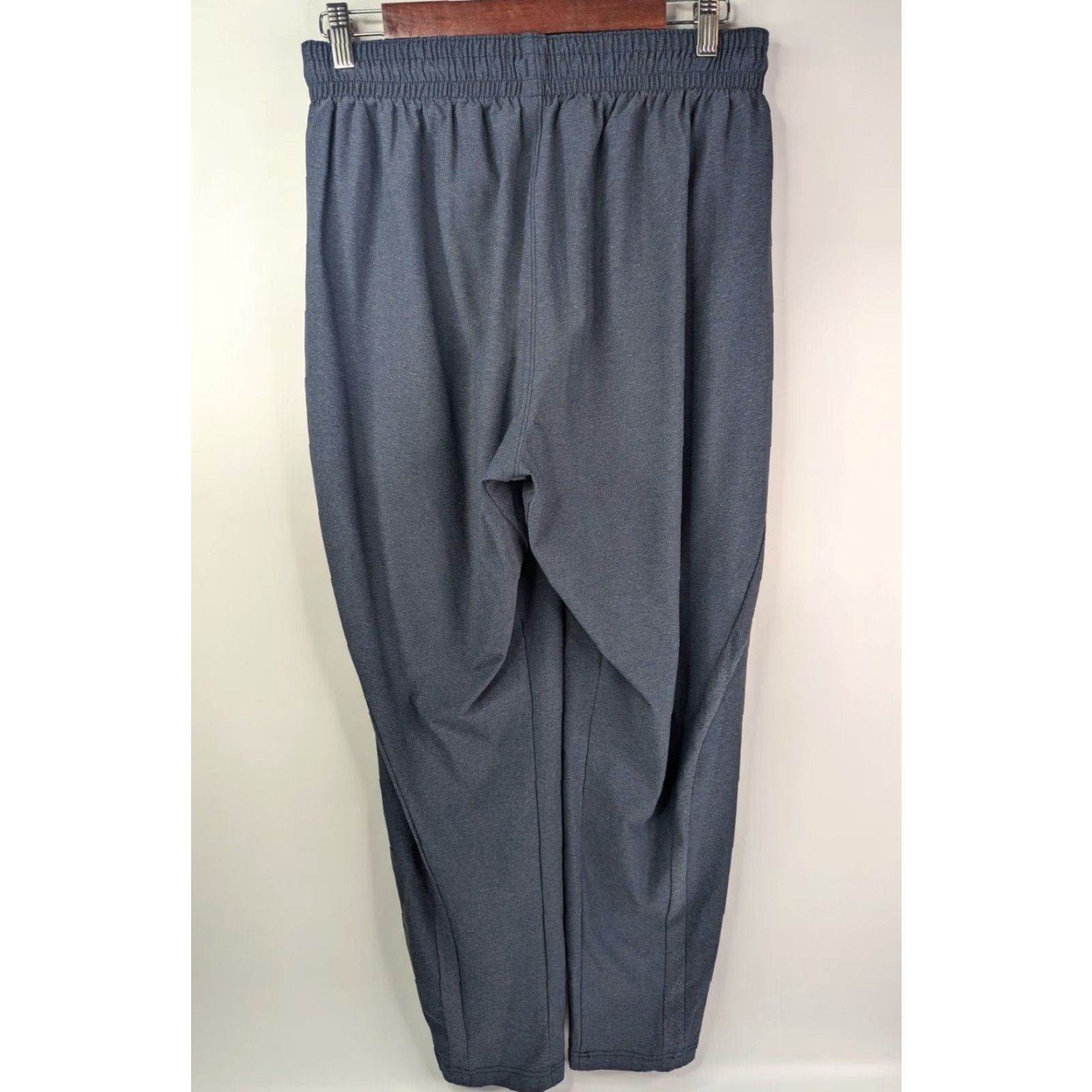 Nike Nike Shield Mens Large Pants Navy Blue Drawstring Pockets Workout Basketball Track Pants Size US 33 - 4 Thumbnail
