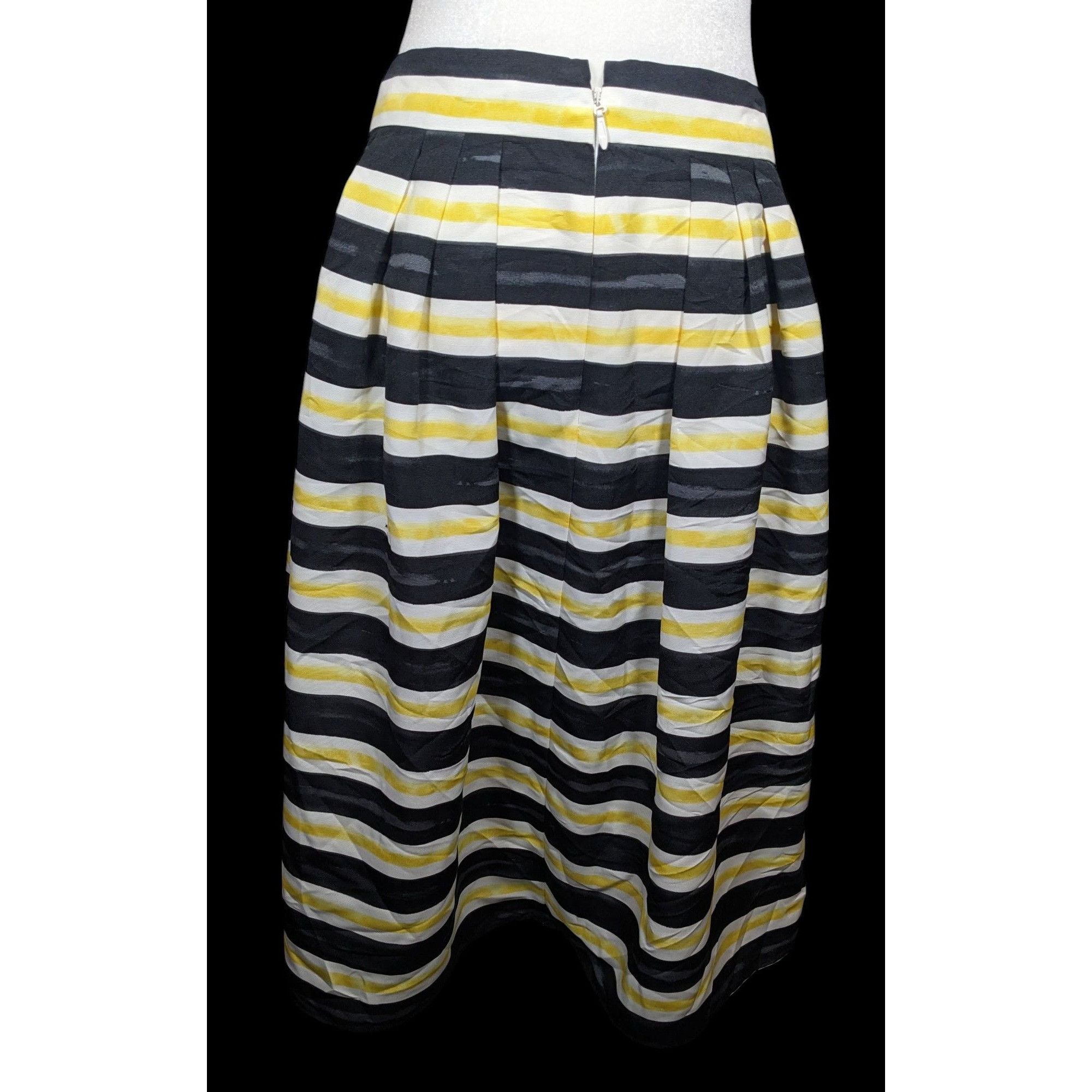 Other Eva Mendes For New York & Company Black And Yellow Striped S Size 34" / US 12 / IT 48 - 2 Thumbnail