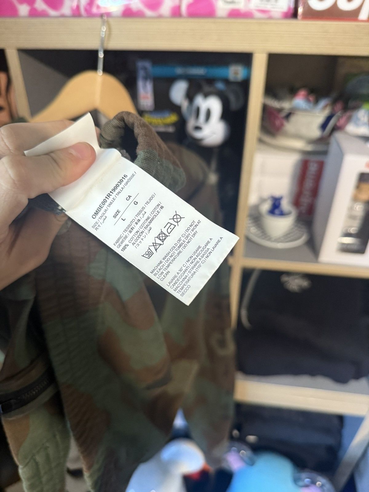 Off-White Off White Camo “Impression” Zip-Up Hoodie Size US L / EU 52-54 / 3 - 7 Thumbnail