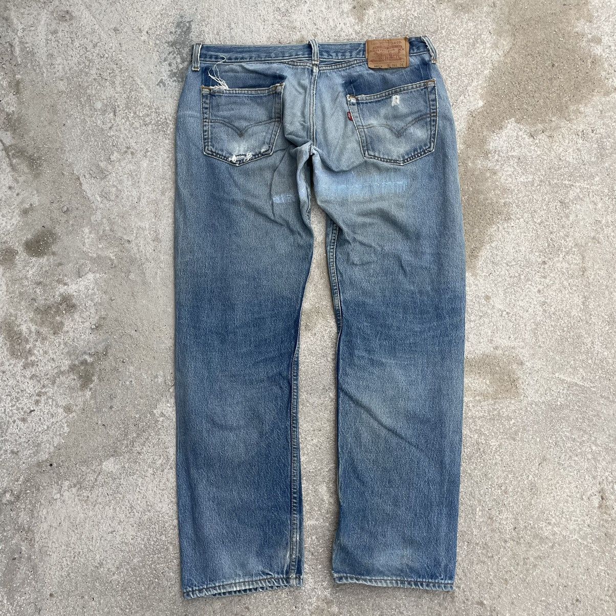 Levi's × Levi's Vintage Clothing “WEIRD LEVIS 501XX” HIGH POCKET LEVIS DENIM Size US 35 - 8 Thumbnail