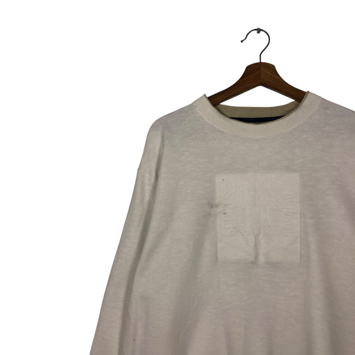 Hiroko Koshino Homme 📌Vintage Hiroko Koshino Sports Sweatshirt Big Logo Size US L / EU 52-54 / 3 - 8 Thumbnail