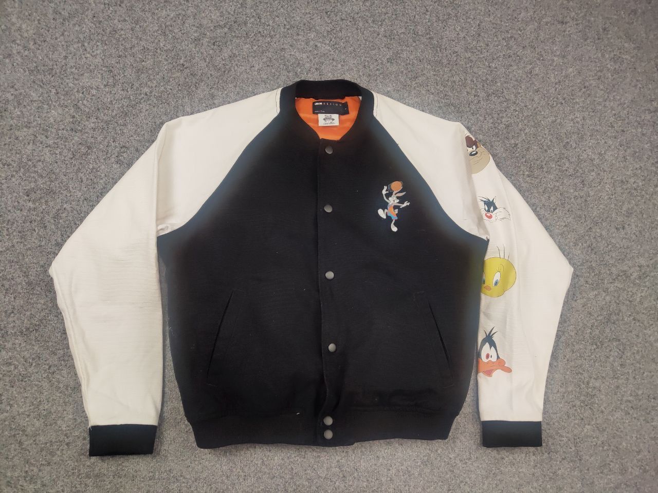 Vintage Vintage Space Jam A New Legacy bomber jacket Looney Tunes Size US L / EU 52-54 / 3 - 2 Thumbnail