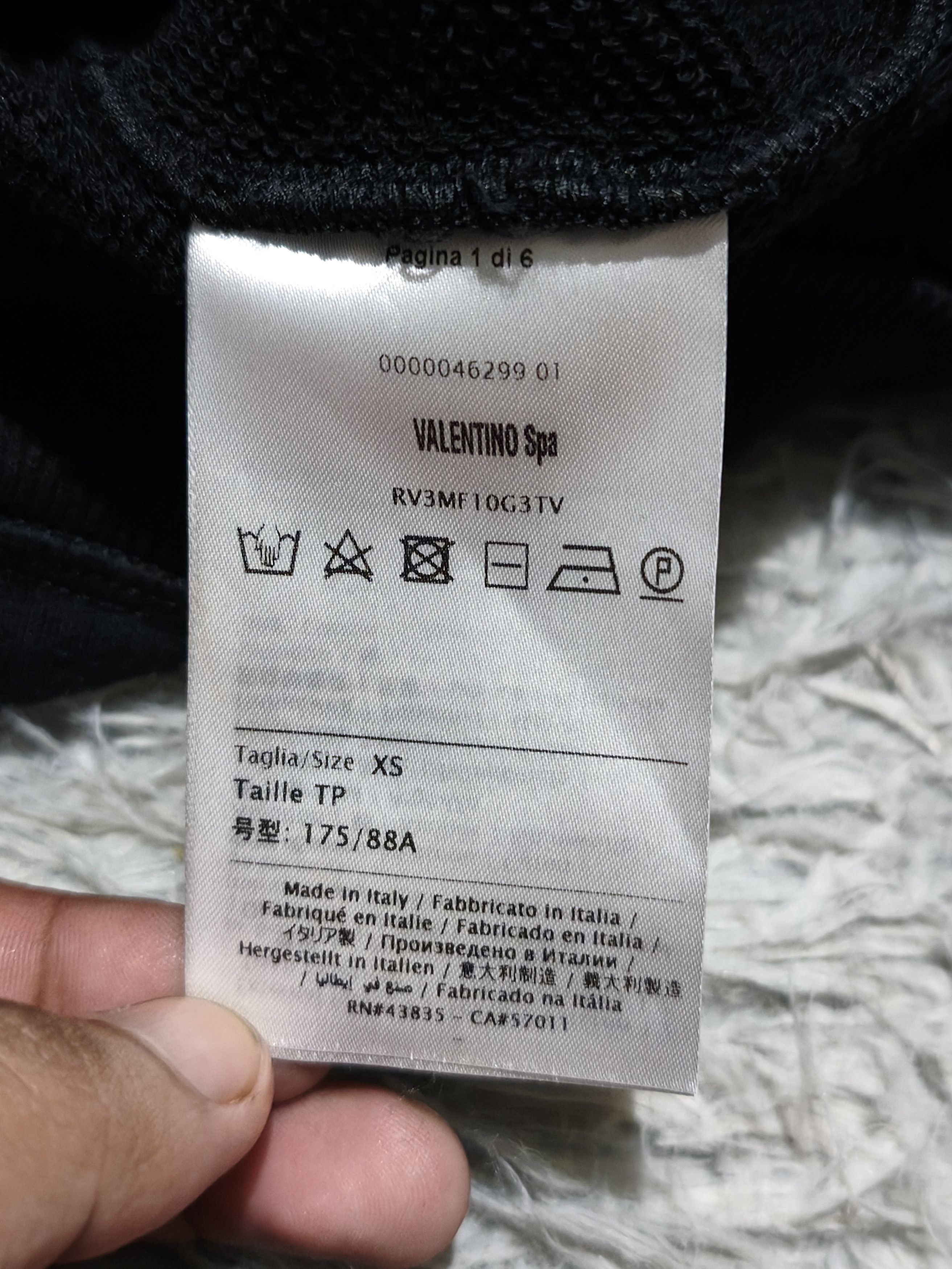 Valentino Valentino VLTN Logo Sweatshirt Size US S / EU 44-46 / 1 - 8 Thumbnail
