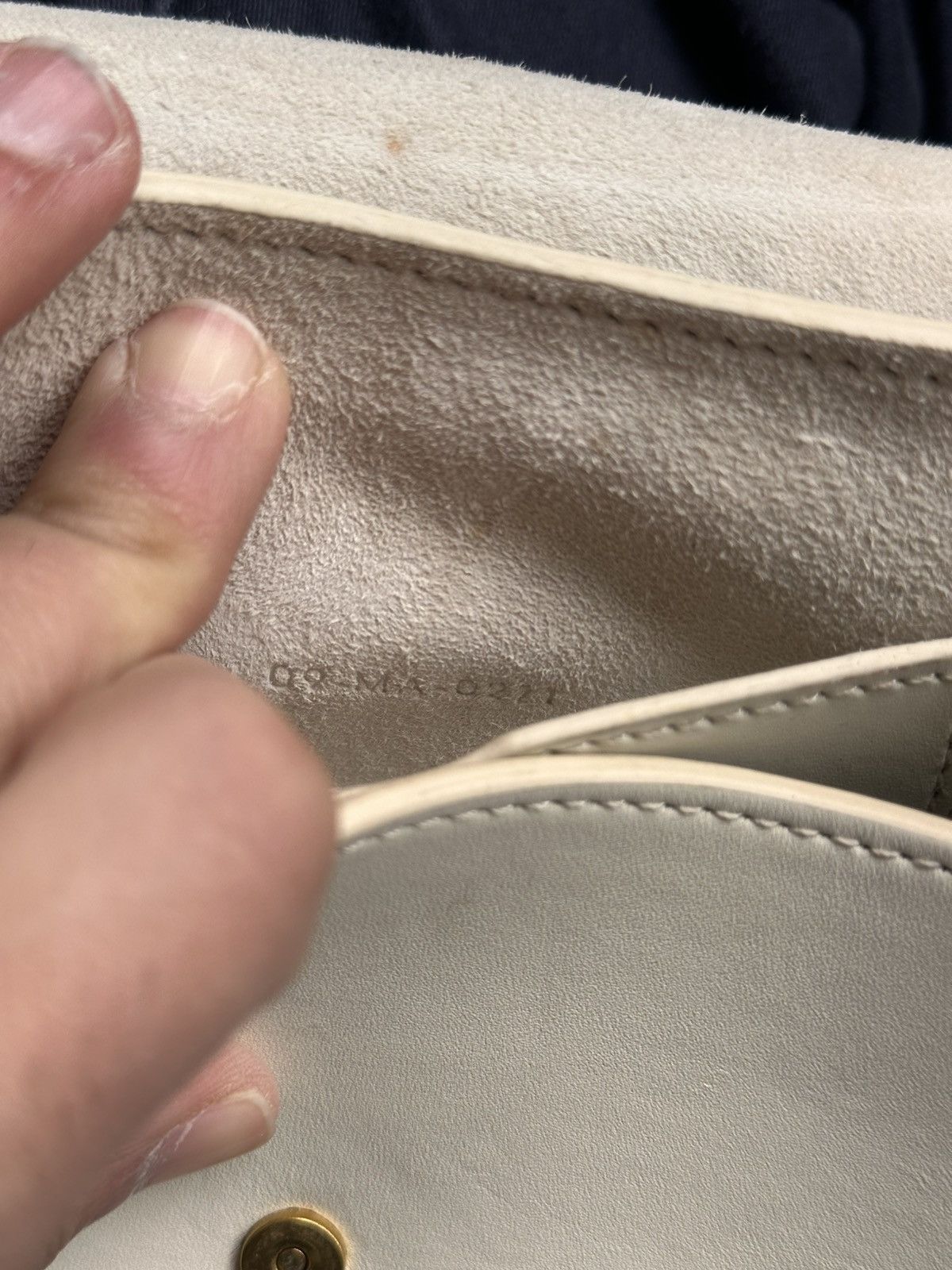 Christian Dior Monsieur Christian Dior Bobby East-West Bag - Latte Box Calfskin Size ONE SIZE - 15 Thumbnail