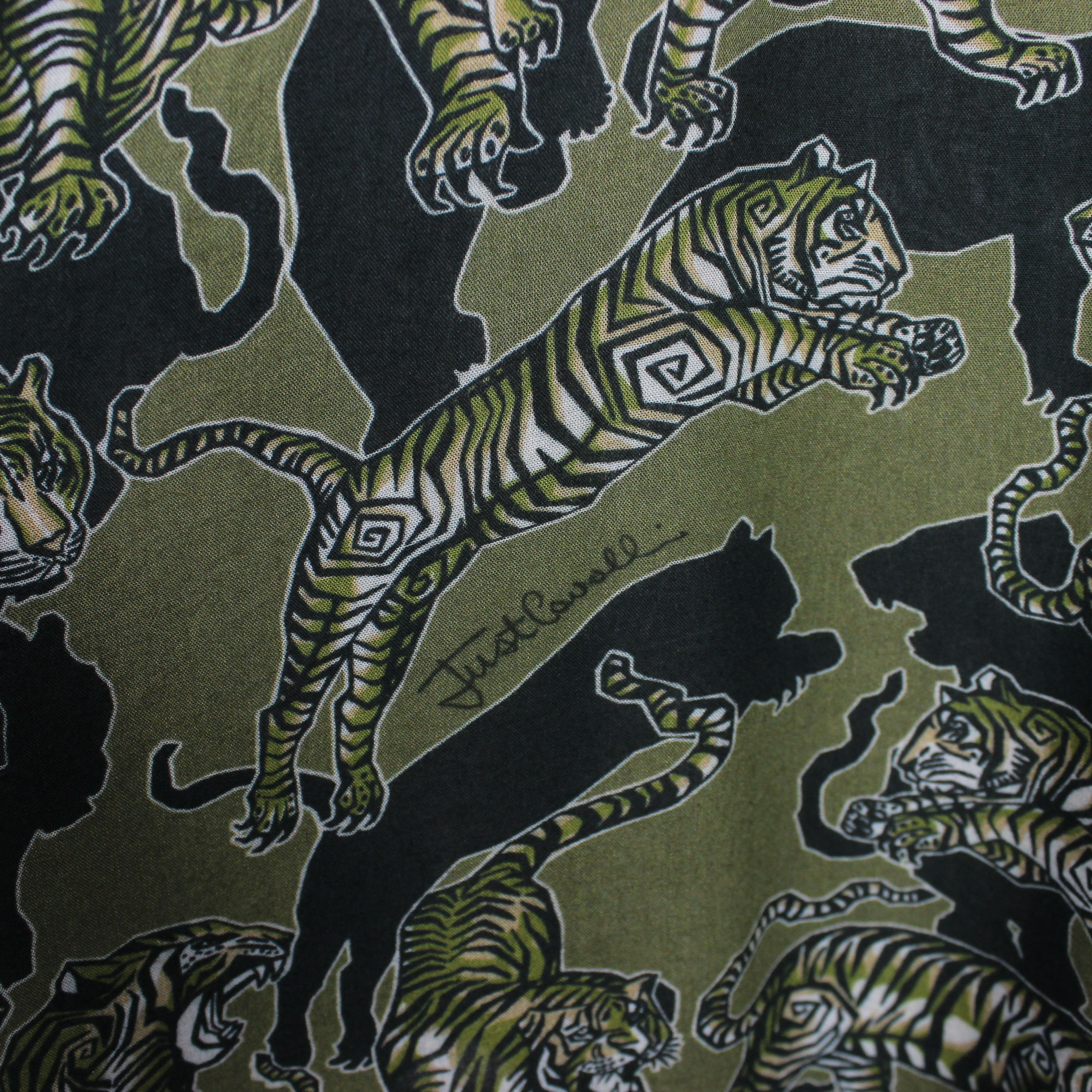 Just Cavalli Just Cavalli Multi Color tigers long sleeve blouses shirt 42 Size M / US 6-8 / IT 42-44 - 8 Thumbnail