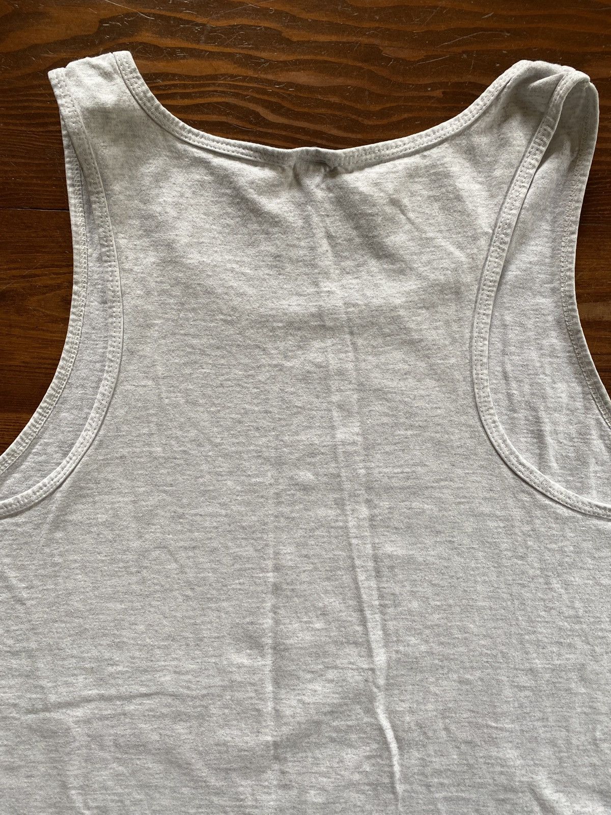 Jerzees Vintage 80’s Jerzees Blank Heather Gray Tank Top Shirt Size US XL / EU 56 / 4 - 8 Thumbnail