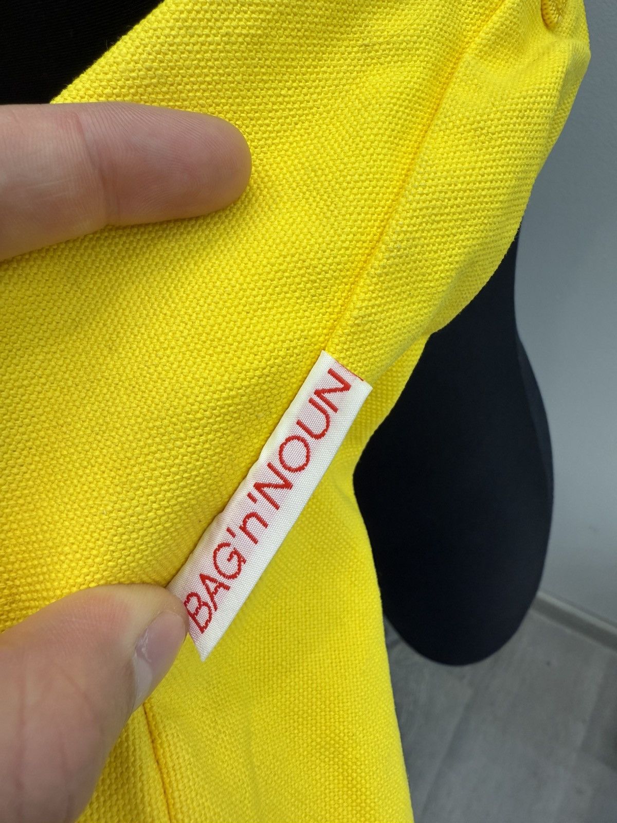 Japanese Brand Vintage BAG ‘n’ NOUN Yellow Cotton Japan Made Shoulder Bag Size ONE SIZE - 6 Thumbnail