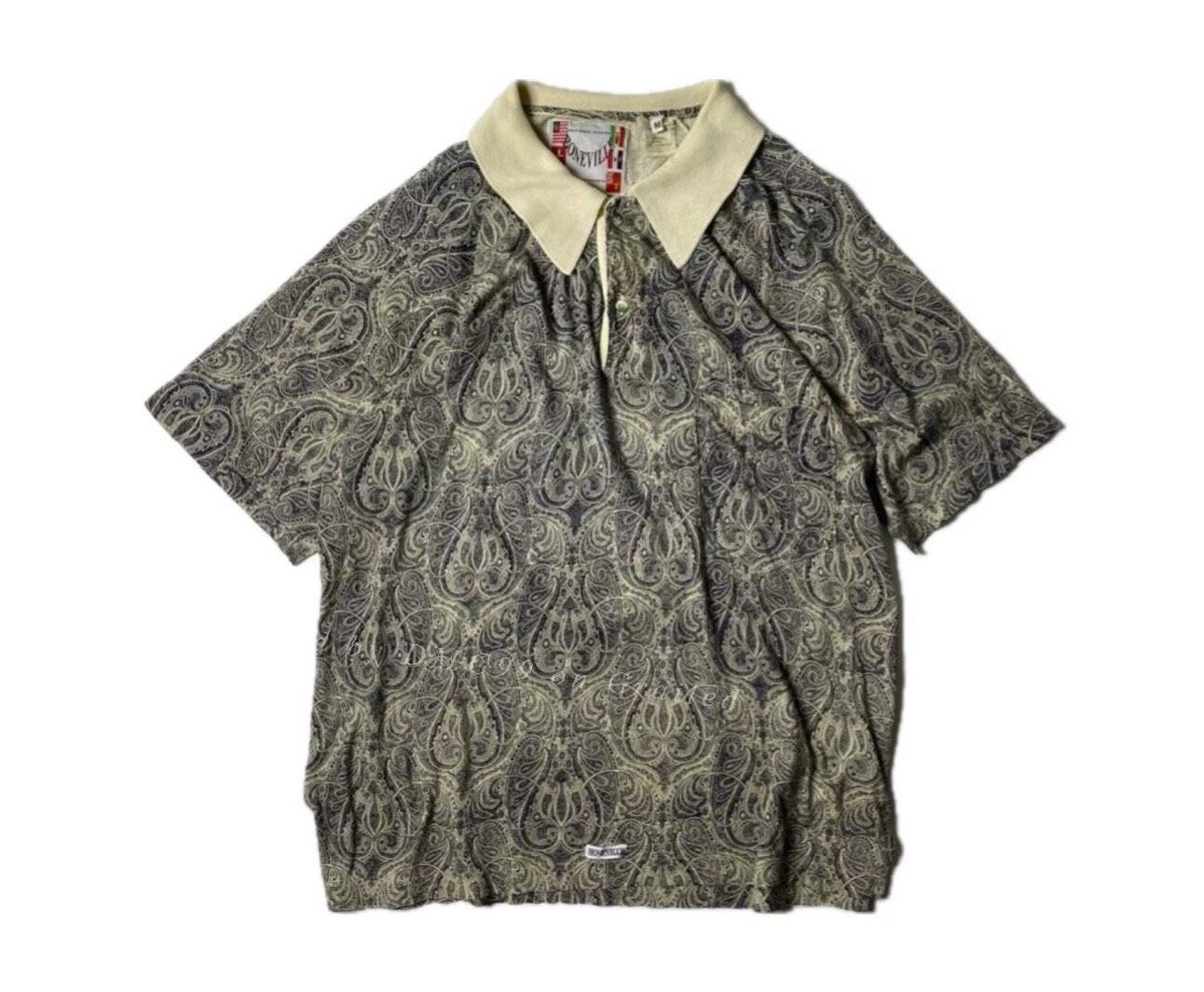 Vintage Vintage Boneville Paisley Polo Shirt Size US M / EU 48-50 / 2 - 1 Thumbnail