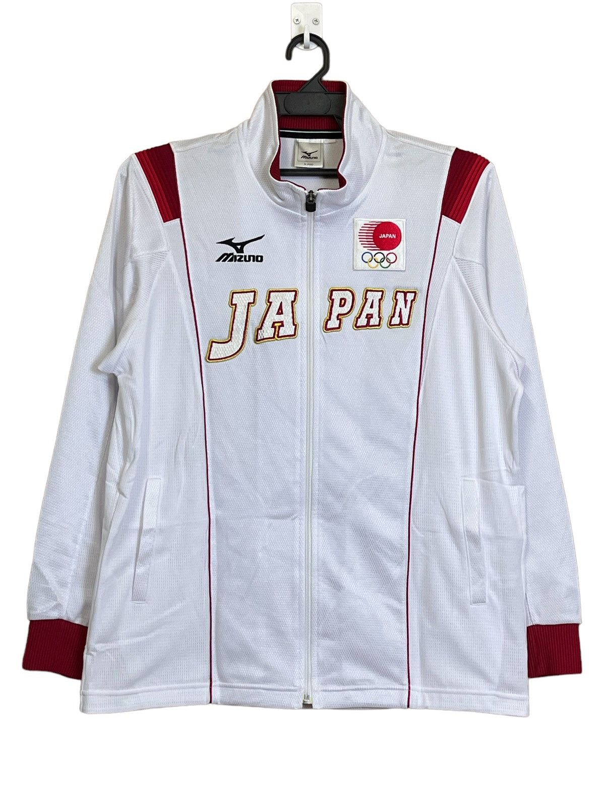 Mizuno RARE🔥MIZUNO JAPAN TEAM ISSUE FOR OLYMPIC BEIJING 2008 JACKET Size US L / EU 52-54 / 3 - 1 Thumbnail