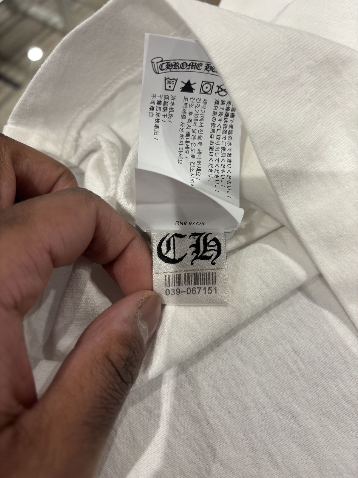 Chrome Hearts Chrome Hearts Grp Y Not Light Work Long Sleeve White Size: M Size US M / EU 48-50 / 2 - 10 Thumbnail