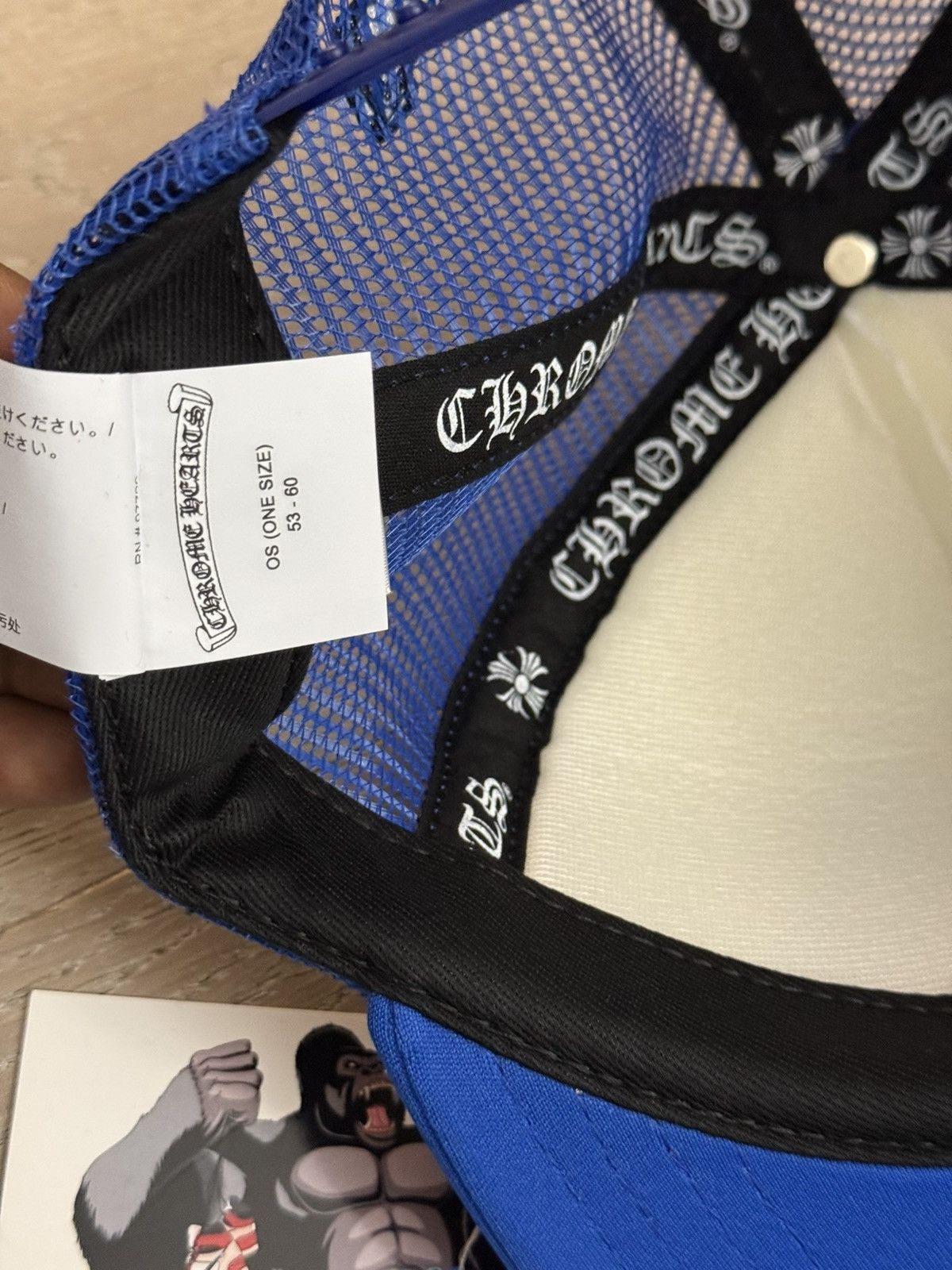 Chrome Hearts Chrome Hearts Eyechart Trucker Hat Size ONE SIZE - 7 Thumbnail