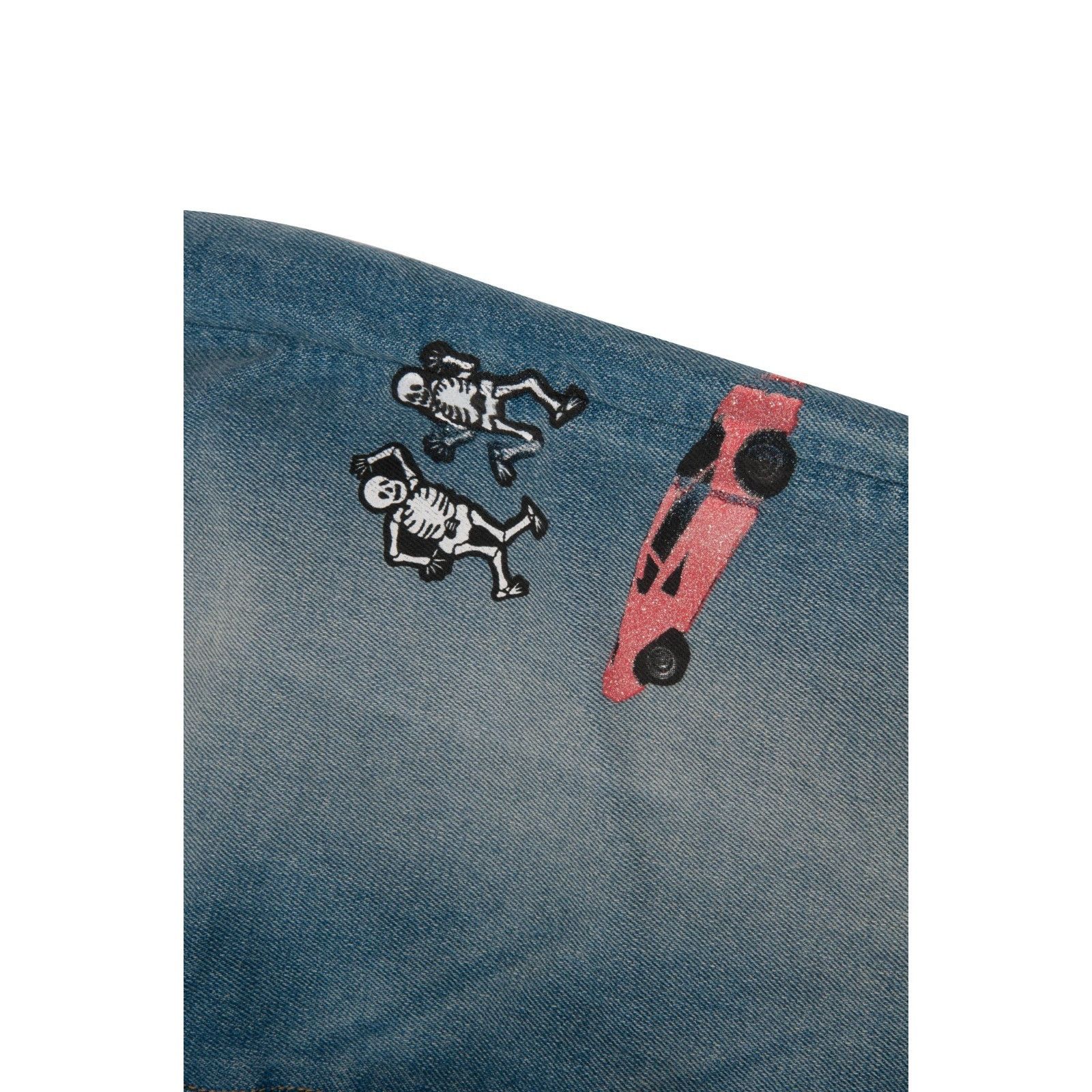 Lost Daze Straight Leg Size 28 Indigo Stretch Raw Hem Denim Size US 28 / EU 44 - 5 Thumbnail