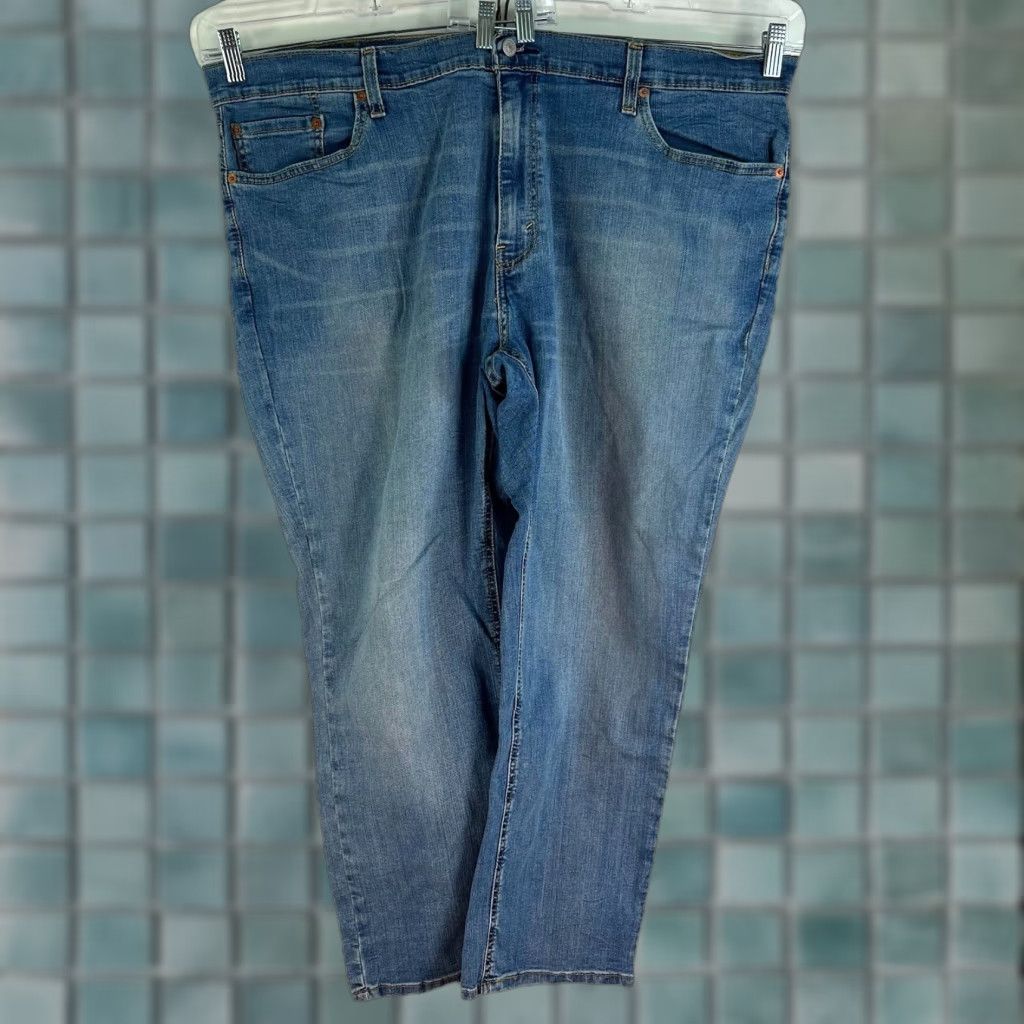 Levi's Levi’s 541 Athletic Taper Denim Jeans Blue Men's 46 29 Inseam Stretch 5-Pocket Denim Jeans Size US 30 / EU 46 - 1 Thumbnail