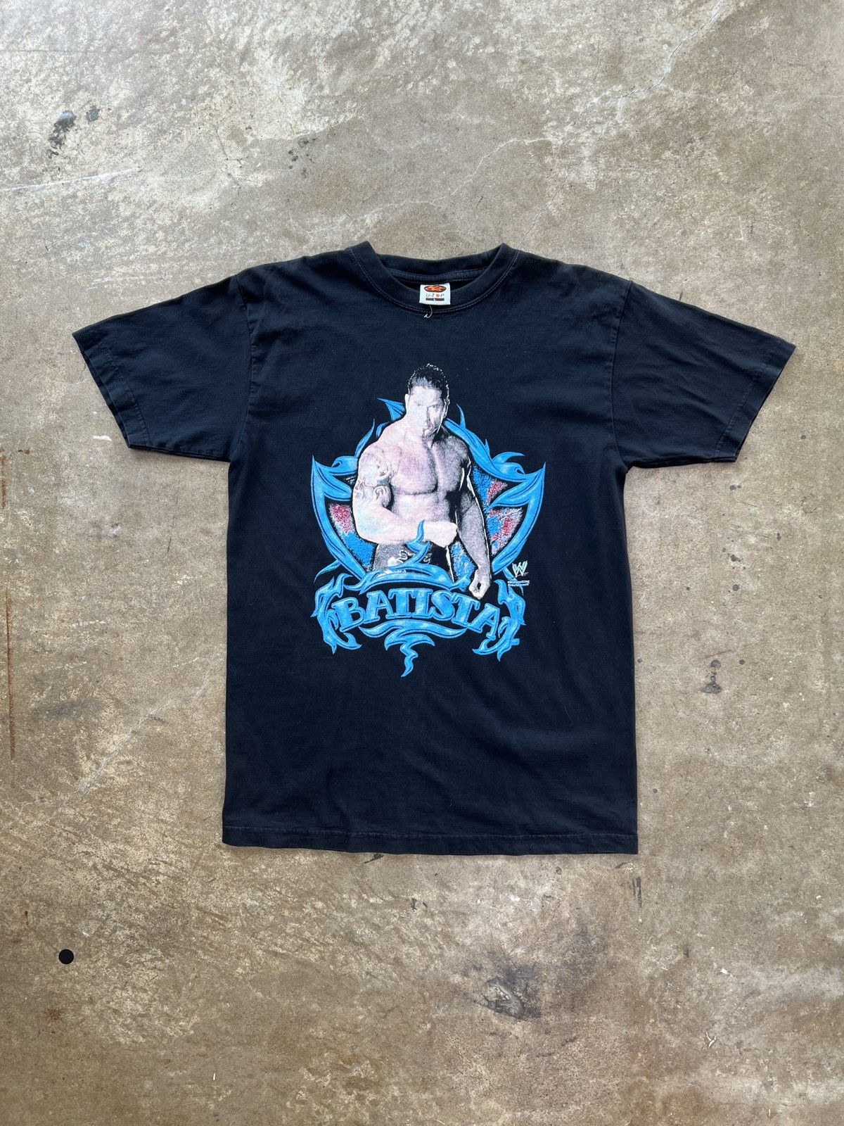 WWE Vintage WWE Dave Batista Wrestling Tee Large Size US L / EU 52-54 / 3 - 2 Thumbnail