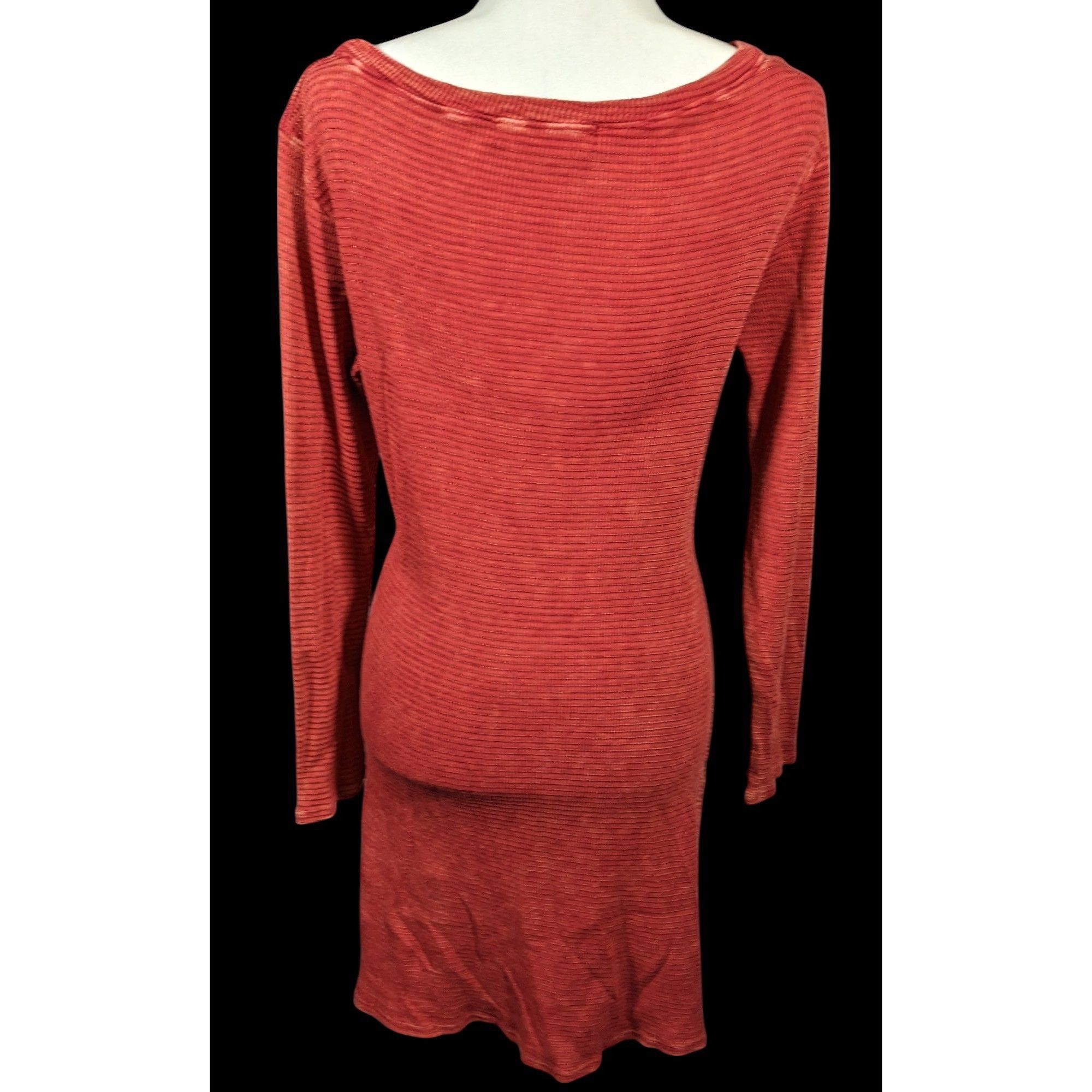 ABLE Able Bohemian Textured Knit Thermal Dress With Embroidered F Size L / US 10 / IT 46 - 2 Thumbnail