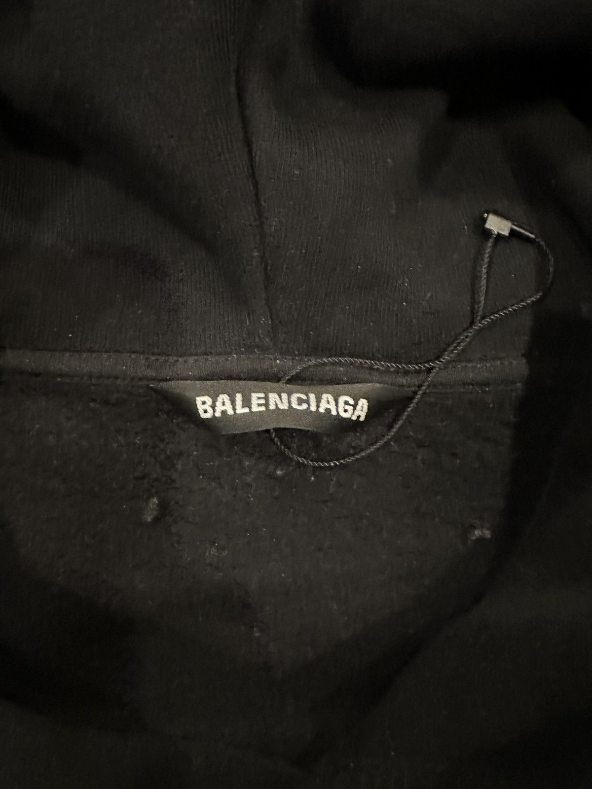 Balenciaga Balenciaga BB Embroidered Logo Black Pullover Hoodie Size US L / EU 52-54 / 3 - 8 Thumbnail