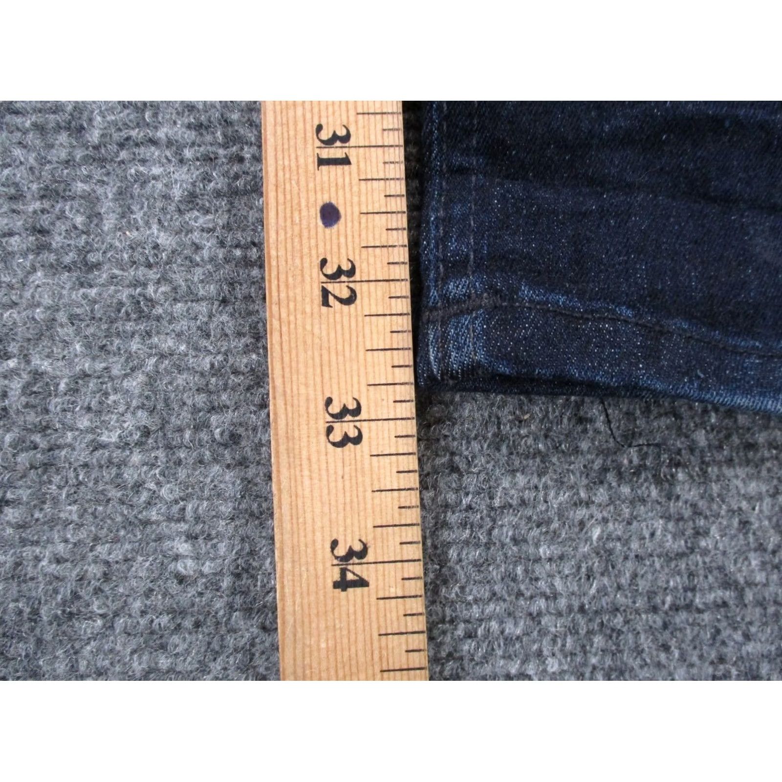 Nudie Jeans Nudie Jeans Co Mens Jeans 30 Blue Straight Lean Dean Country Work Casual Denim Size US 30 / EU 46 - 4 Thumbnail