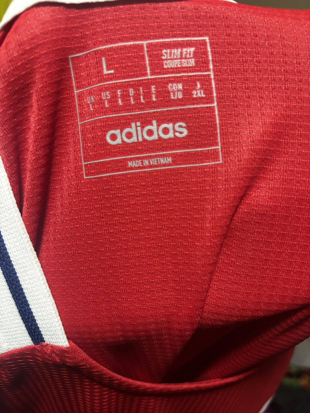 Adidas Arsenal Adidas 2024/25 Home Jersey Size US L / EU 52-54 / 3 - 3 Thumbnail
