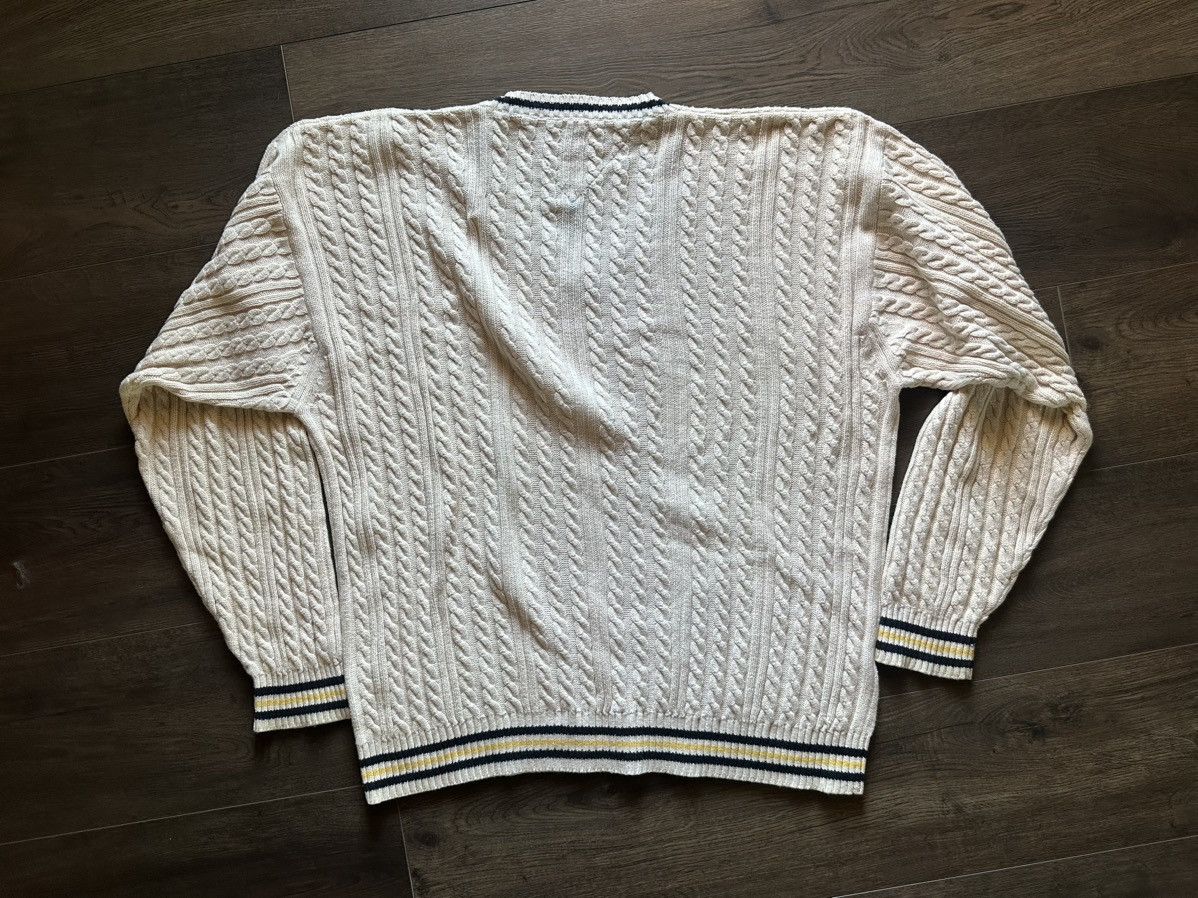 Tommy Hilfiger Vintage Tommy Hilfiger Knit Sweater Beige Size US XL / EU 56 / 4 - 4 Thumbnail