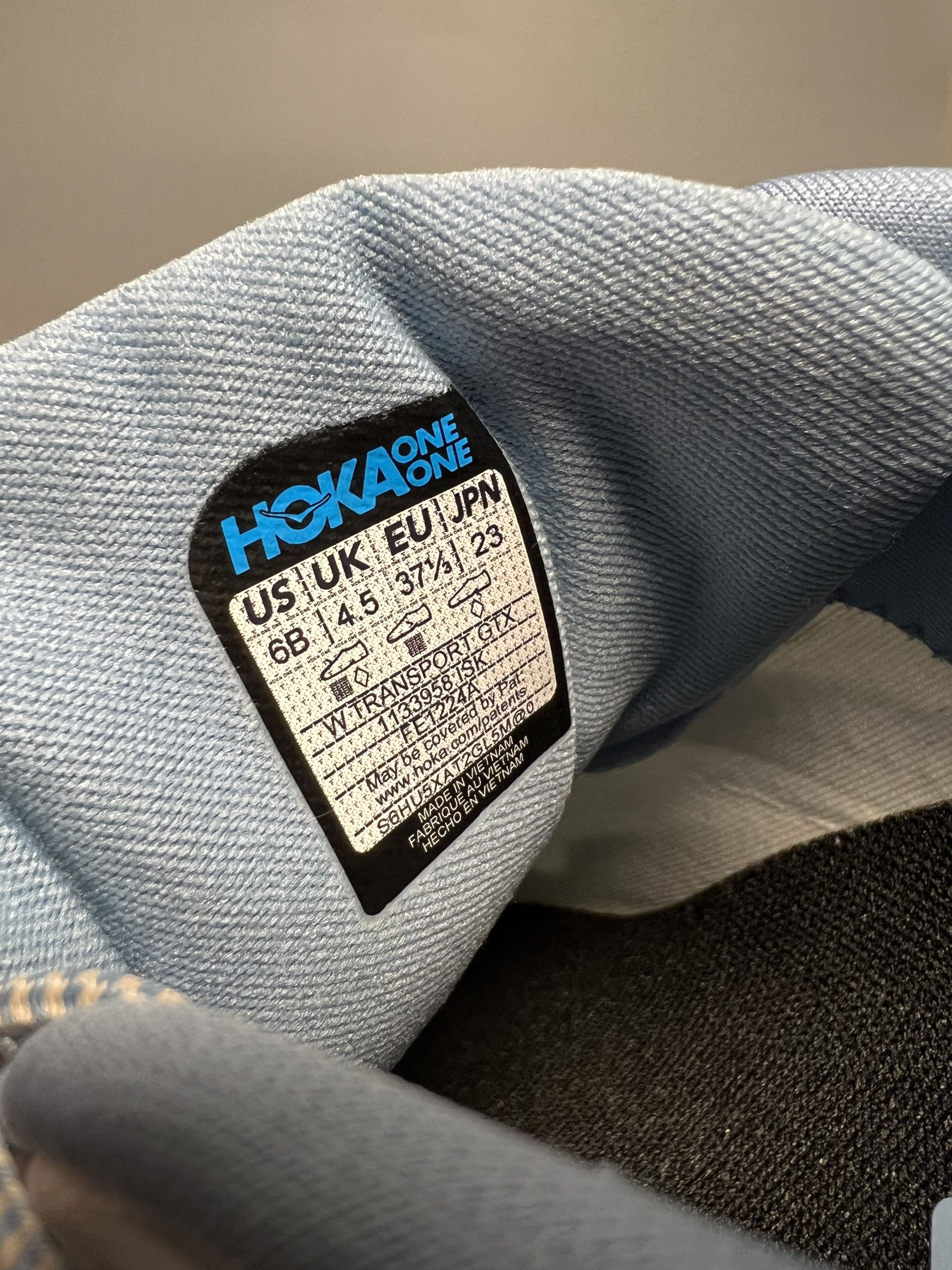 Goretex × Hoka 6B Hoka One One Transport GTX Trail Running Shoes Size US 6 / IT 36 - 17 Thumbnail
