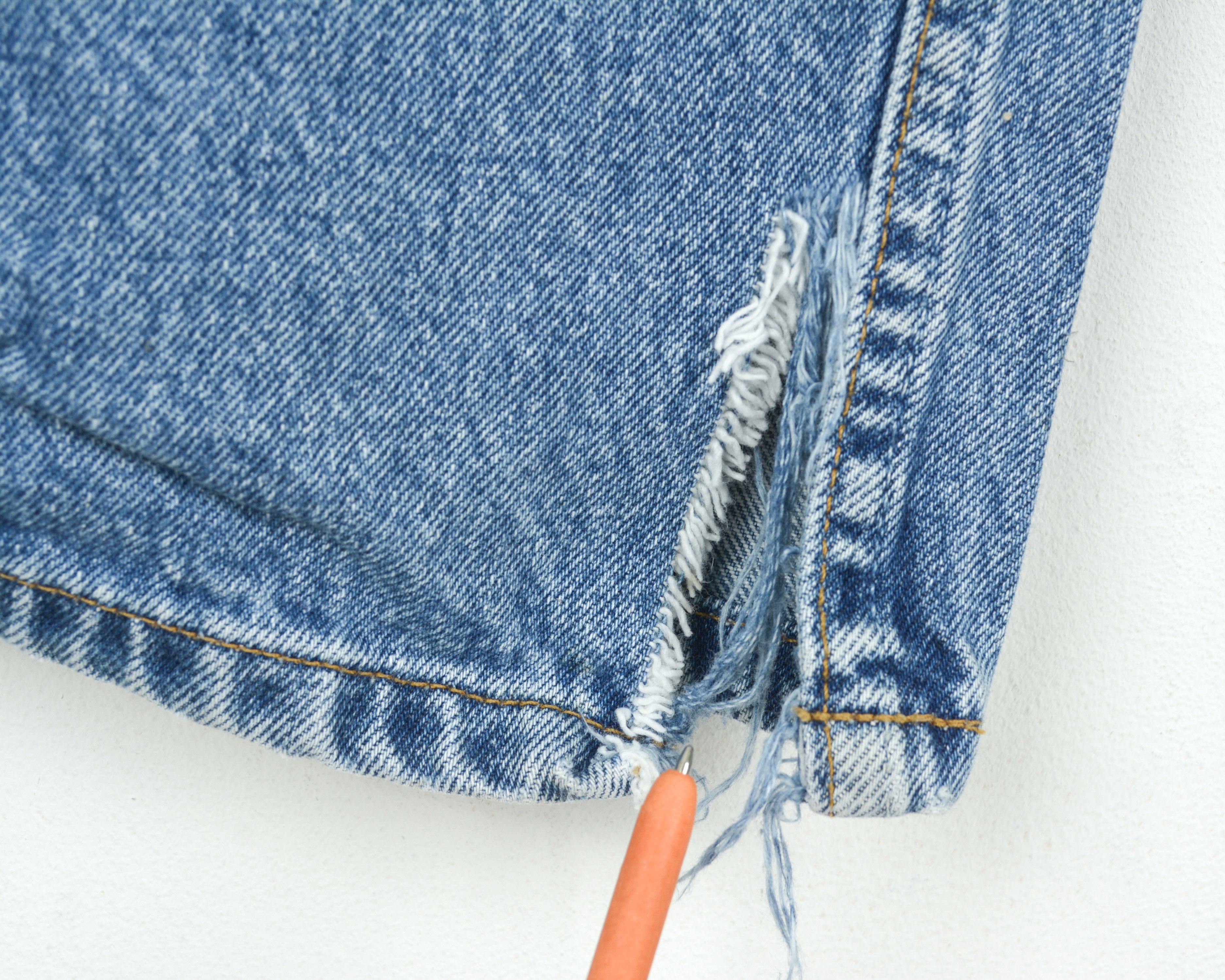 Levi's Orange Tab 615 Men W38 L34 Jeans Denim Pants Split Hems 90s Size US 38 / EU 54 - 6 Thumbnail