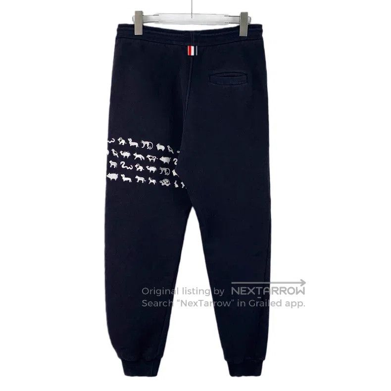 Thom Browne Thom Browne size 2 Navy blue long pants Size US 40 / EU 56 - 2 Thumbnail
