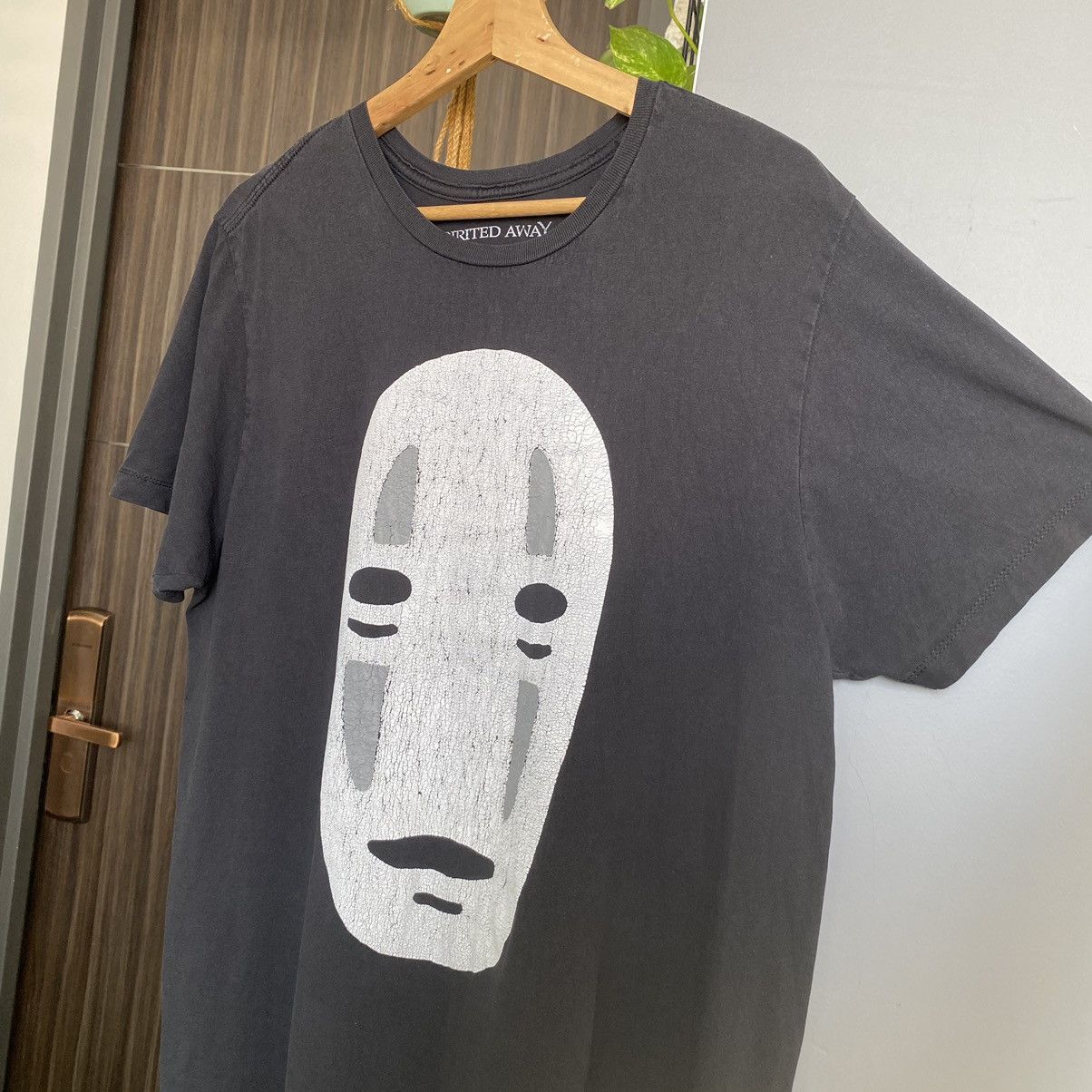 Anime Thrashed Faded Vintage Spirited Away Studio Ghibli Anime Tee Size US XL / EU 56 / 4 - 2 Thumbnail