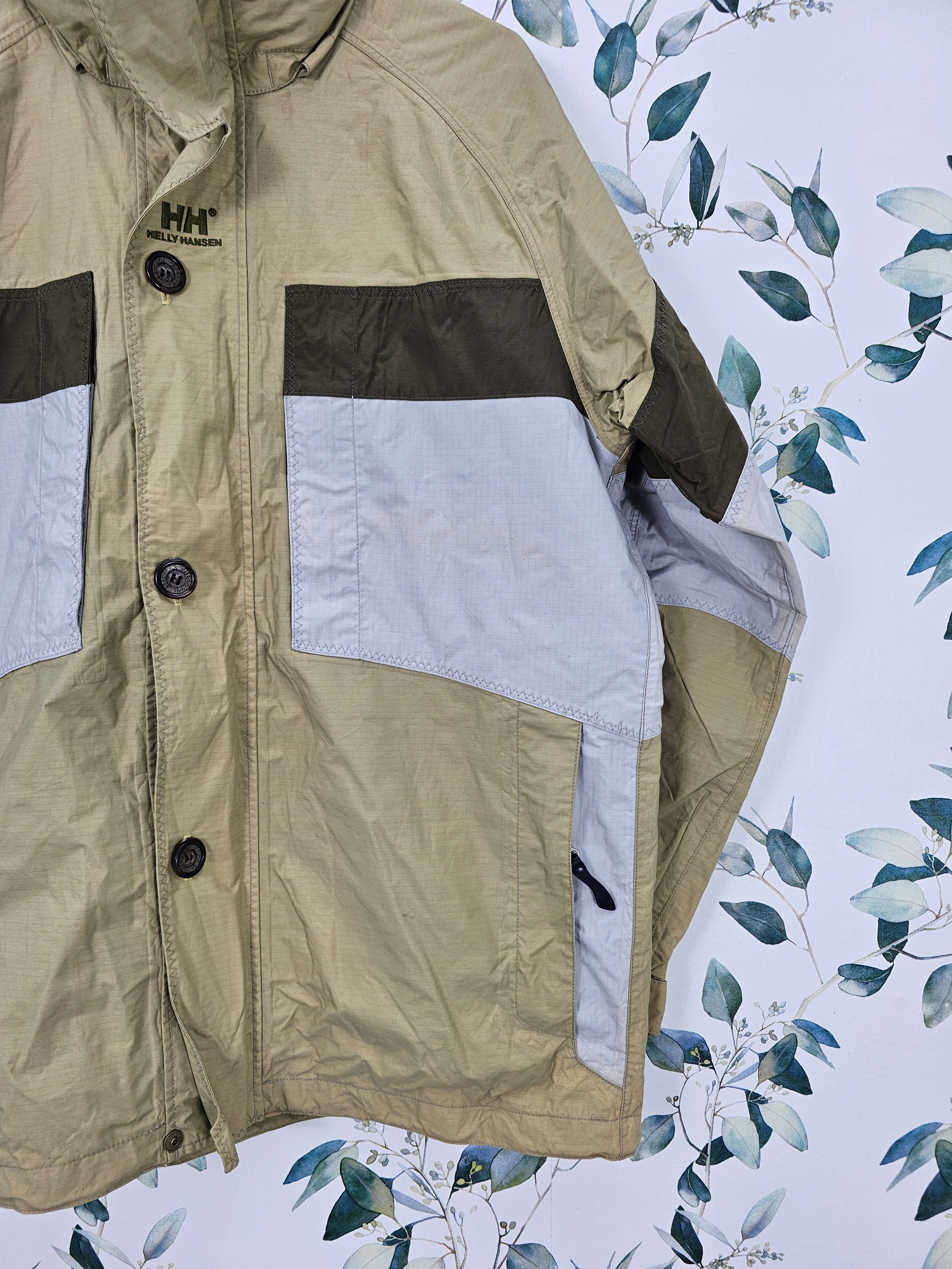 Helly Hansen Vtg HELLY HANSEN Sailing Gear Raincoat Windbreaker J0128 Size US M / EU 48-50 / 2 - 3 Thumbnail